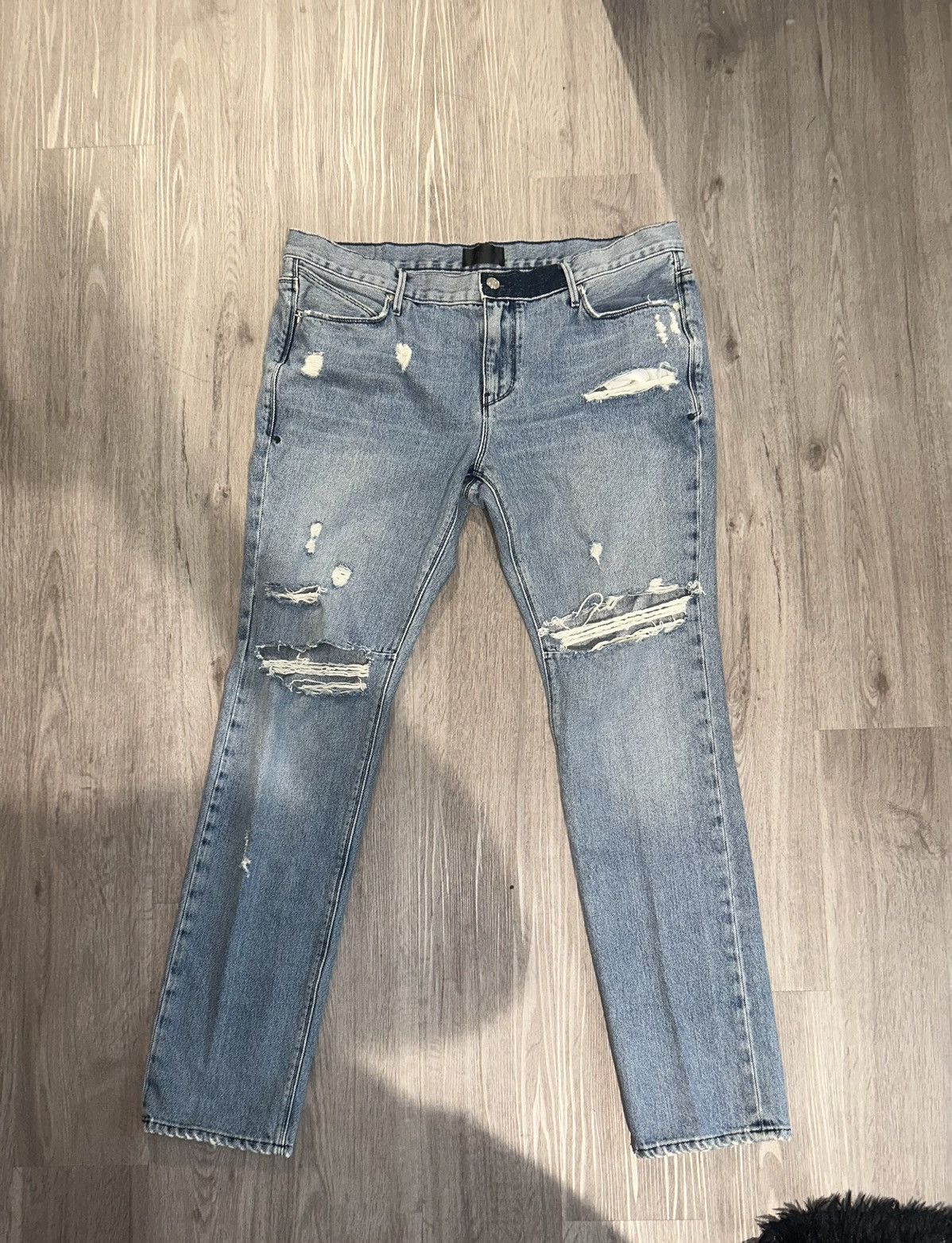 Rta Rta medium blue wash skinny jeans | Grailed