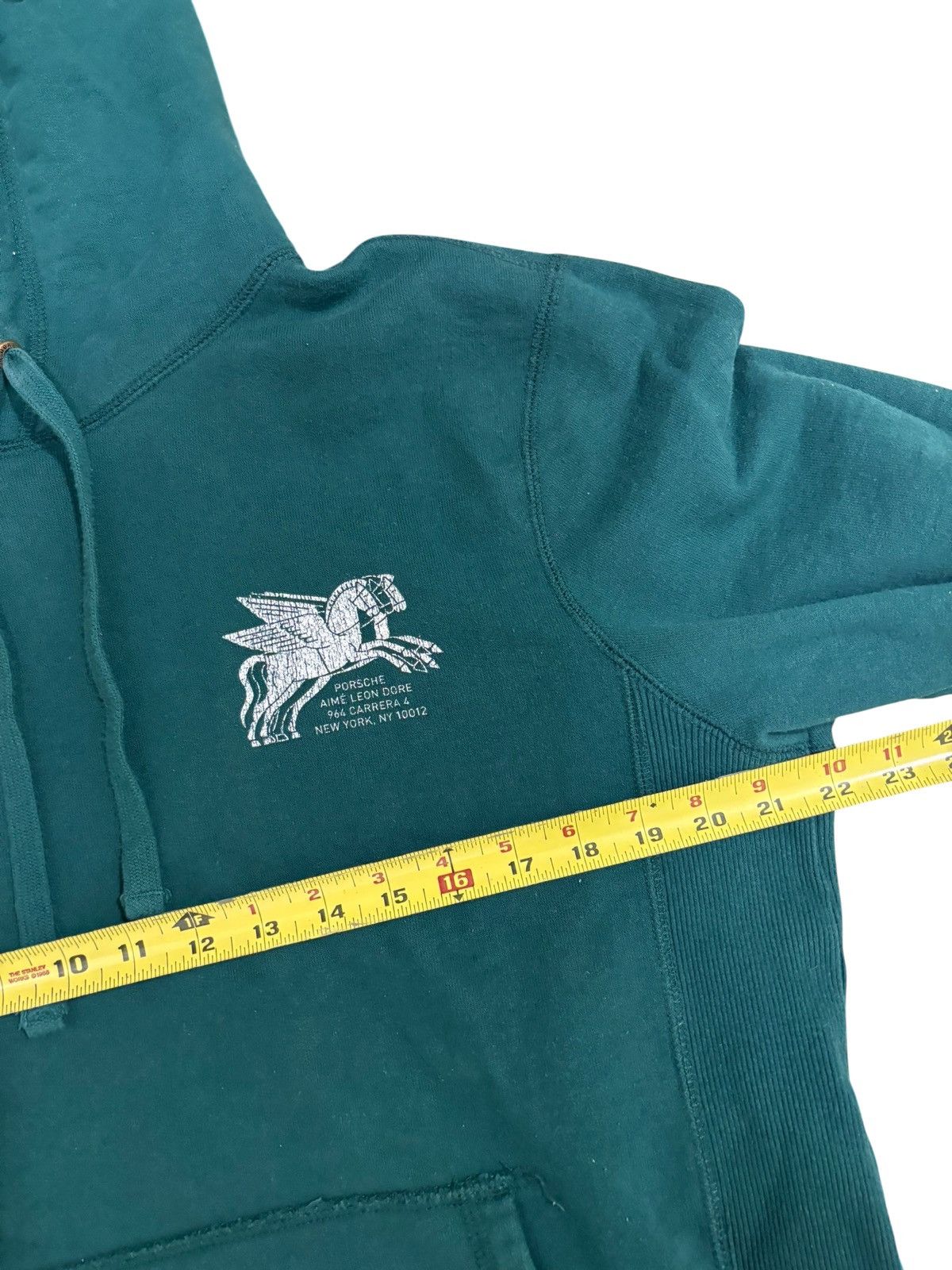 Aime Leon Dore × Porsche Design Aime Leon Dore X Porsche 964 Green Hoodie Sweatshirt Size M Size US M / EU 48-50 / 2 - 11 Thumbnail