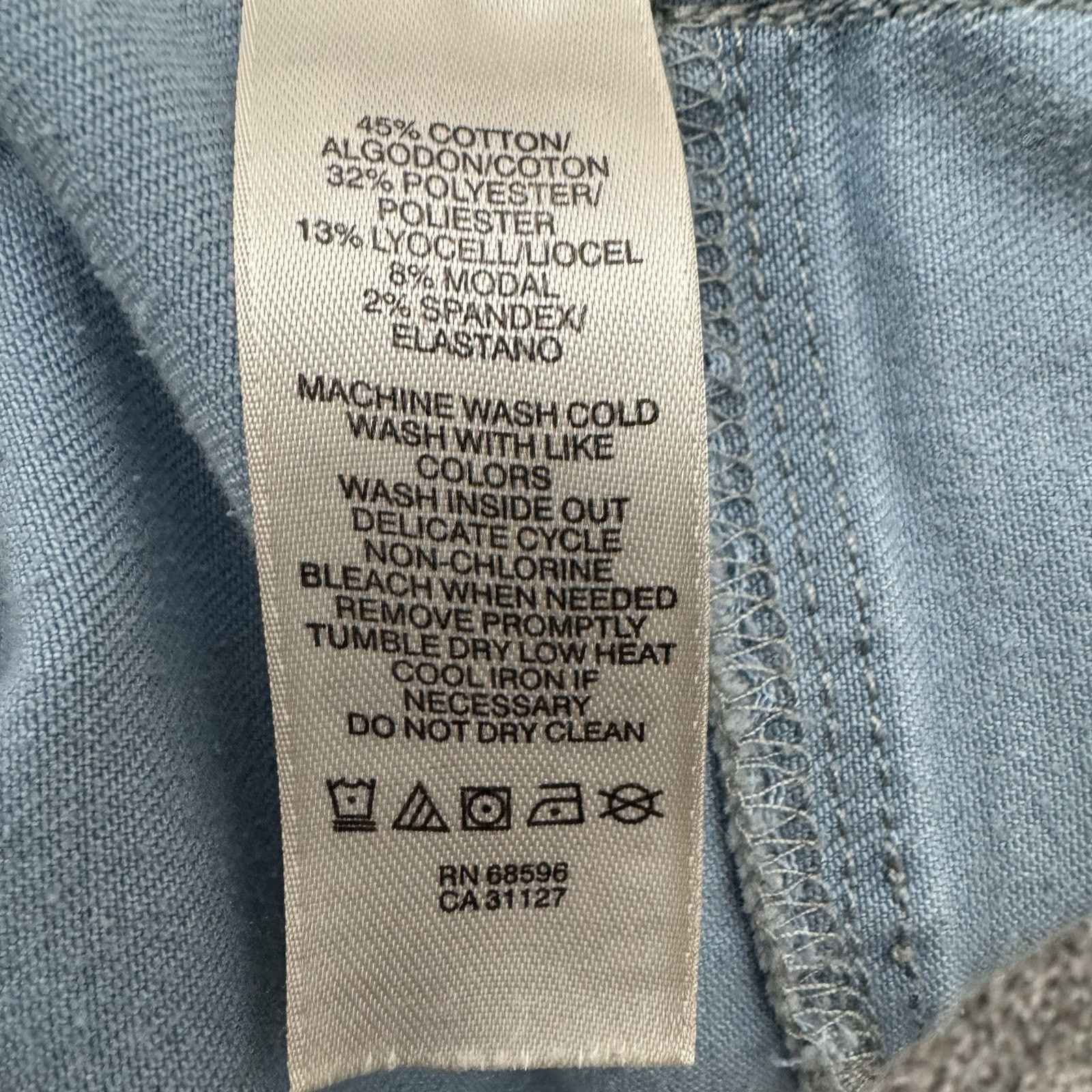 DKNY DKNY Jeans Womens Size 10 Y2K Grunge StreetwearDenim Coastal Size 32" / US 10 / IT 46 - 9 Thumbnail