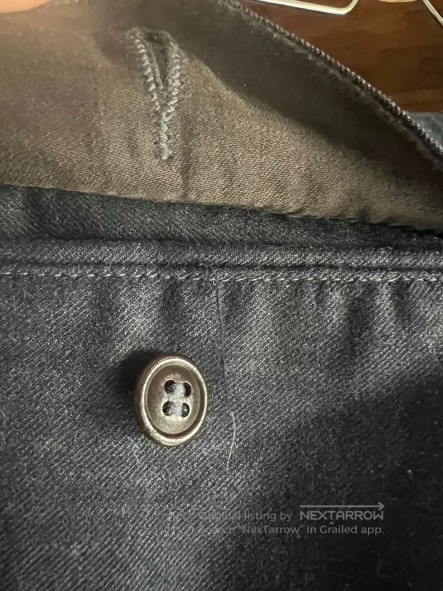 RRL Ralph Lauren RRL Double RL Black Wool Blend Trousers. Size US 31 - 7 Thumbnail