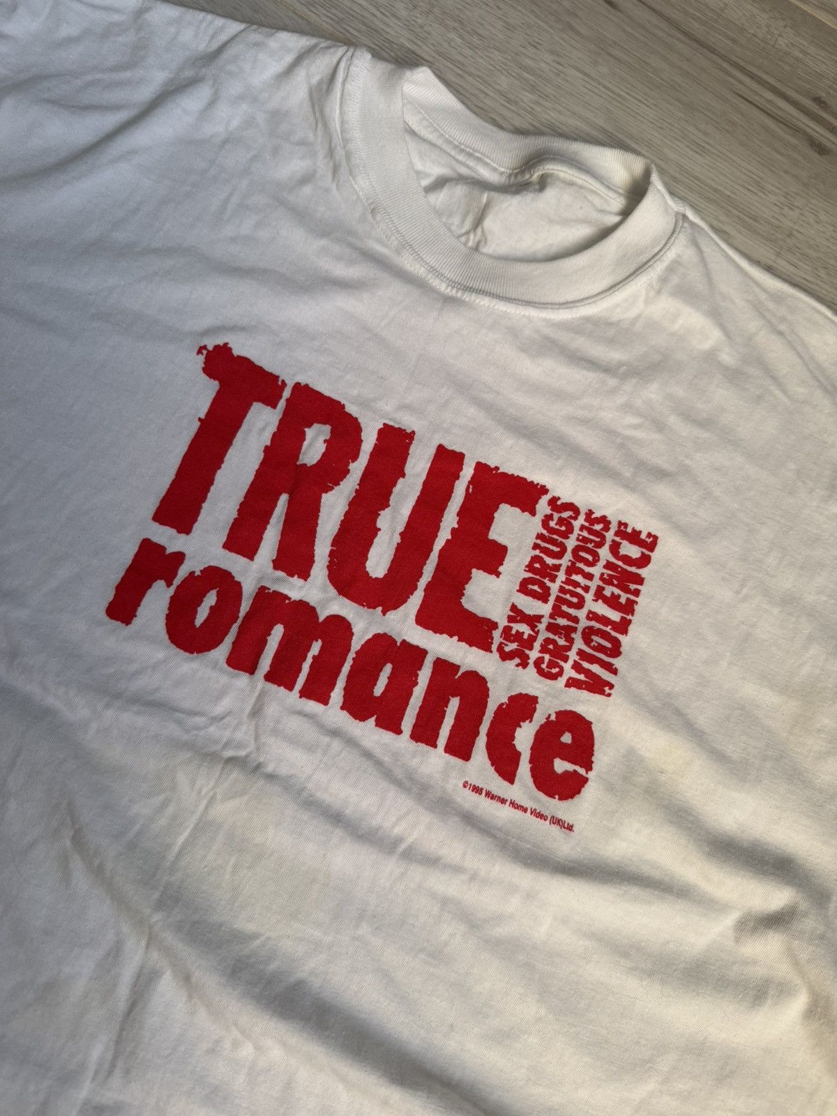 Vintage Cintage Shirt True Romance Sex Drugs 1995 Size US L / EU 52-54 / 3 - 3 Thumbnail