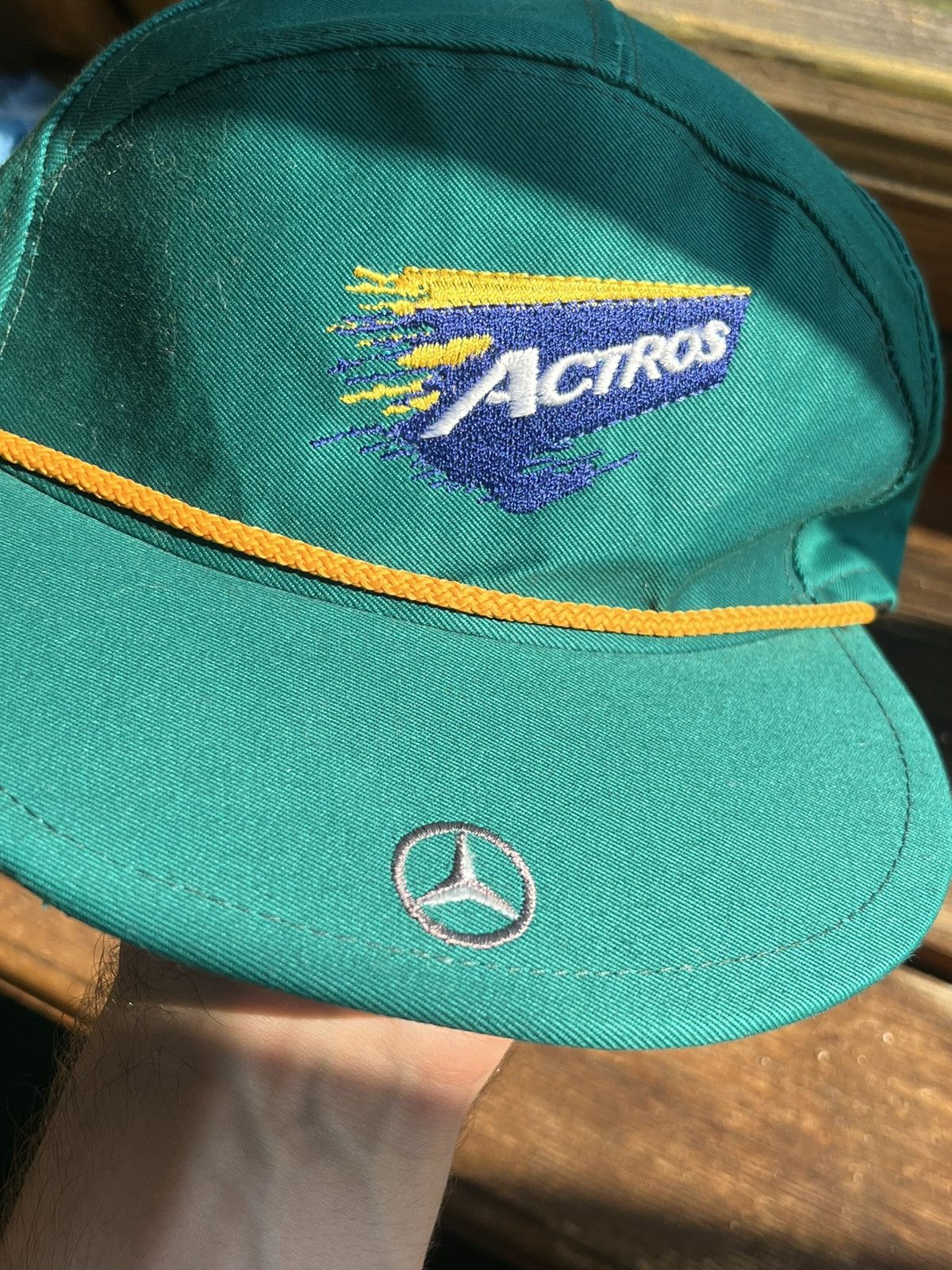 Mercedes-Benz Vintage Cap Mercedes Benz Actros Y2K Size ONE SIZE - 12 Thumbnail