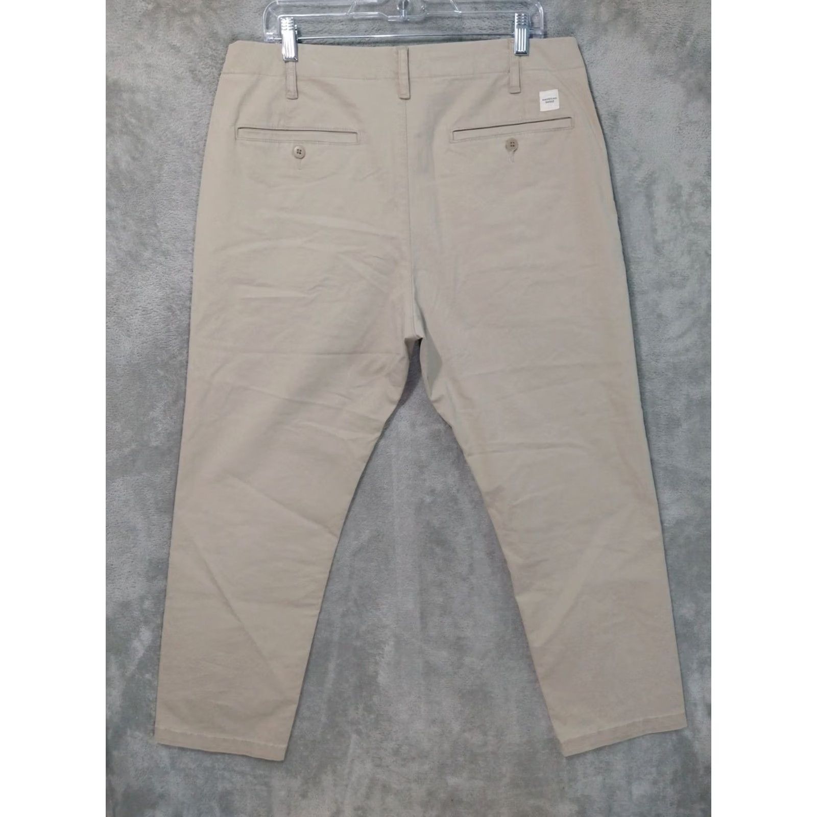 American Eagle Outfitters VINTAGE American Eagle Pants Mens 34x30 Beige Chino Straight Mid Rise尺 Size US 34 / EU 50 - 2 Thumbnail