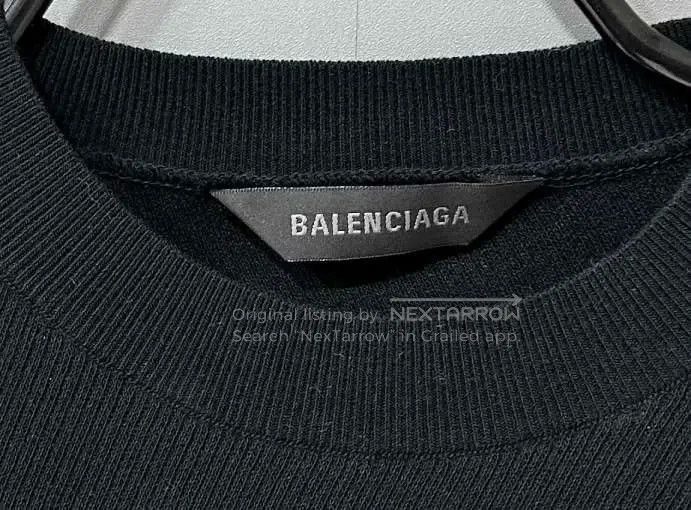 Balenciaga Balenciaga Sleeve Logo Knit Sweater Size US L / EU 52-54 / 3 - 4 Thumbnail