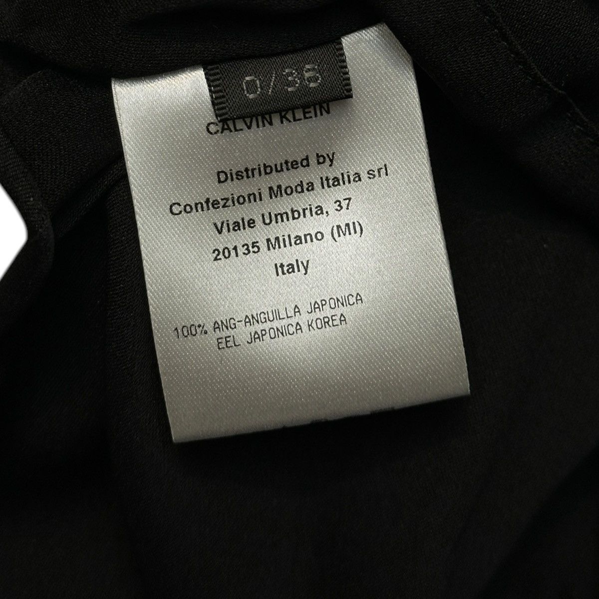Calvin Klein × Raf Simons 2017 runway Eel skin dress Size XS / US 0-2 / IT 36-38 - 5 Thumbnail