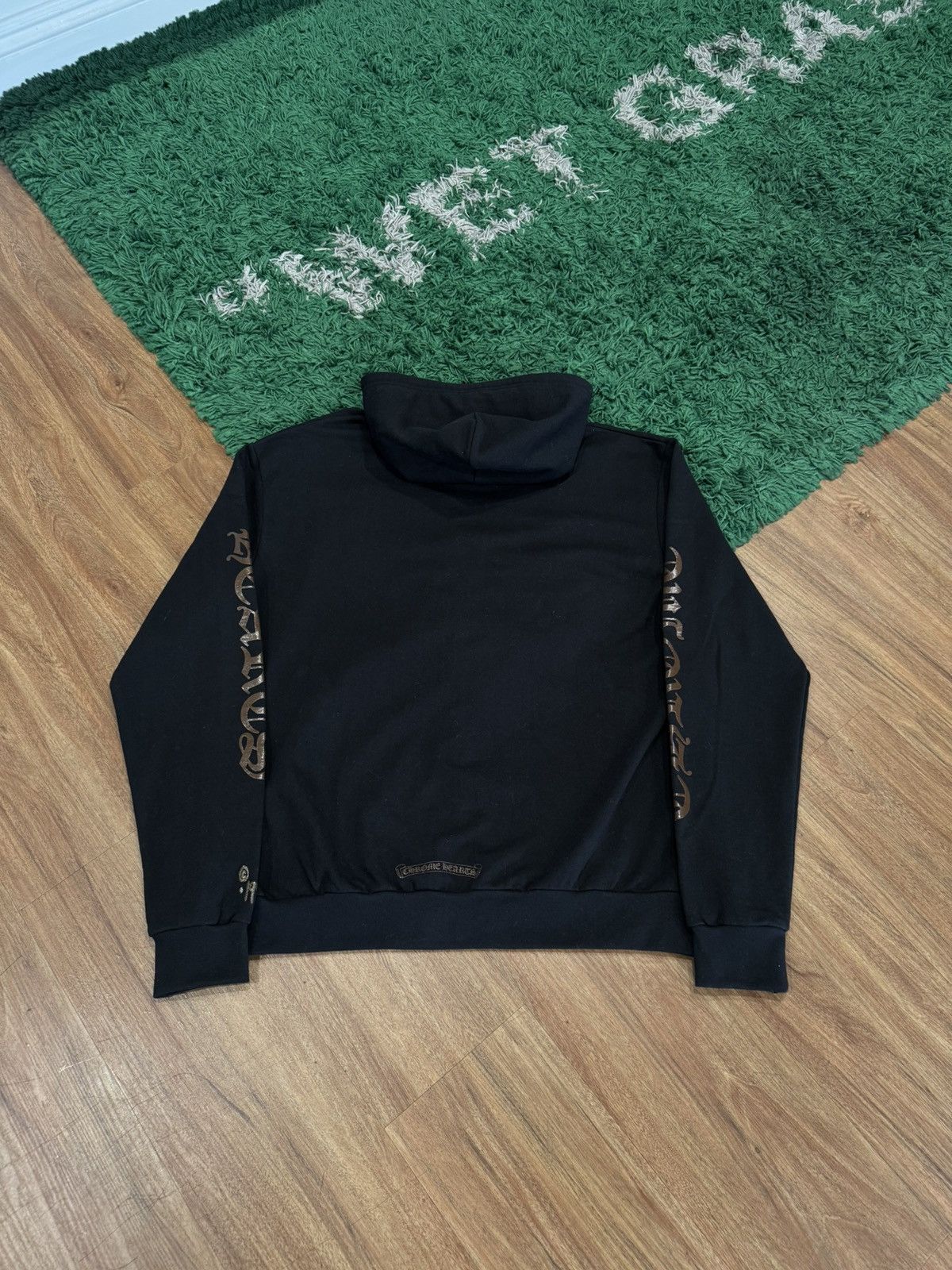 Chrome Hearts Chrome Hearts Vertical Logo Black Zip Up Size US M / EU 48-50 / 2 - 4 Thumbnail