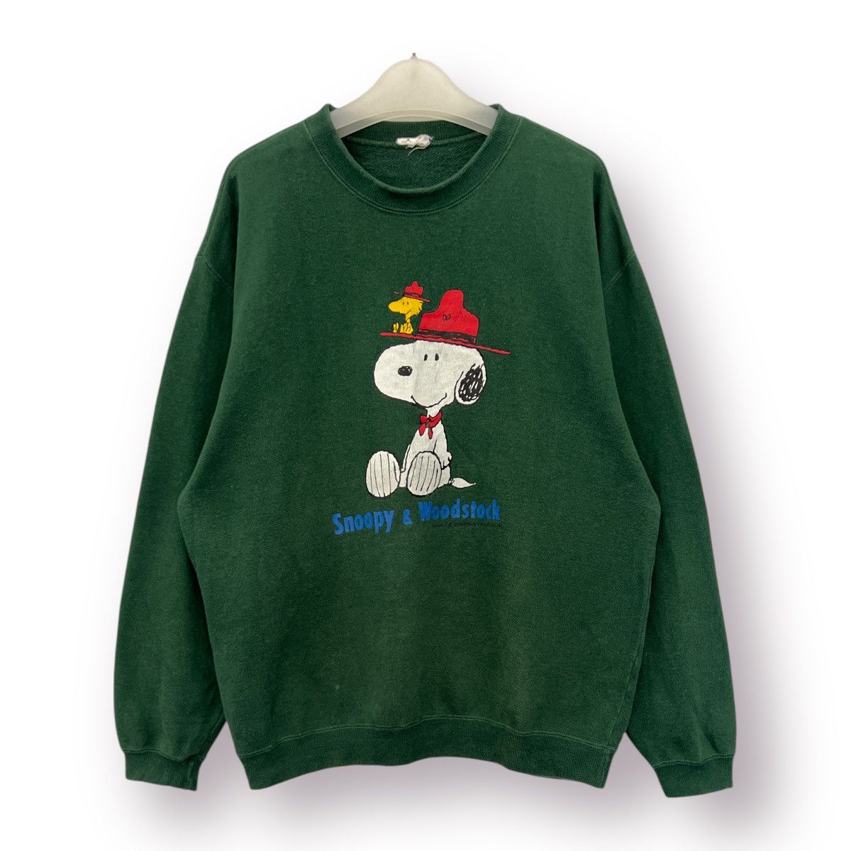 Peanuts × Vintage 🔥 Vintage 90's Peanuts Roundneck sweatshirt Size US M / EU 48-50 / 2 - 1 Thumbnail