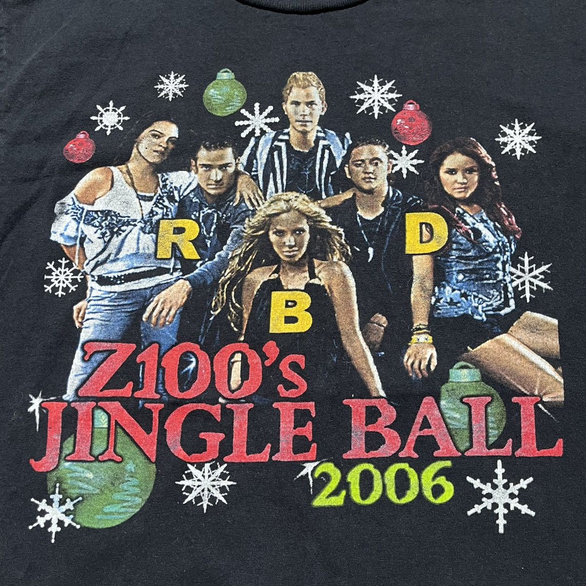 Band Tees 2006 Z-100 jingle ball tee Size US M / EU 48-50 / 2 - 3 Thumbnail