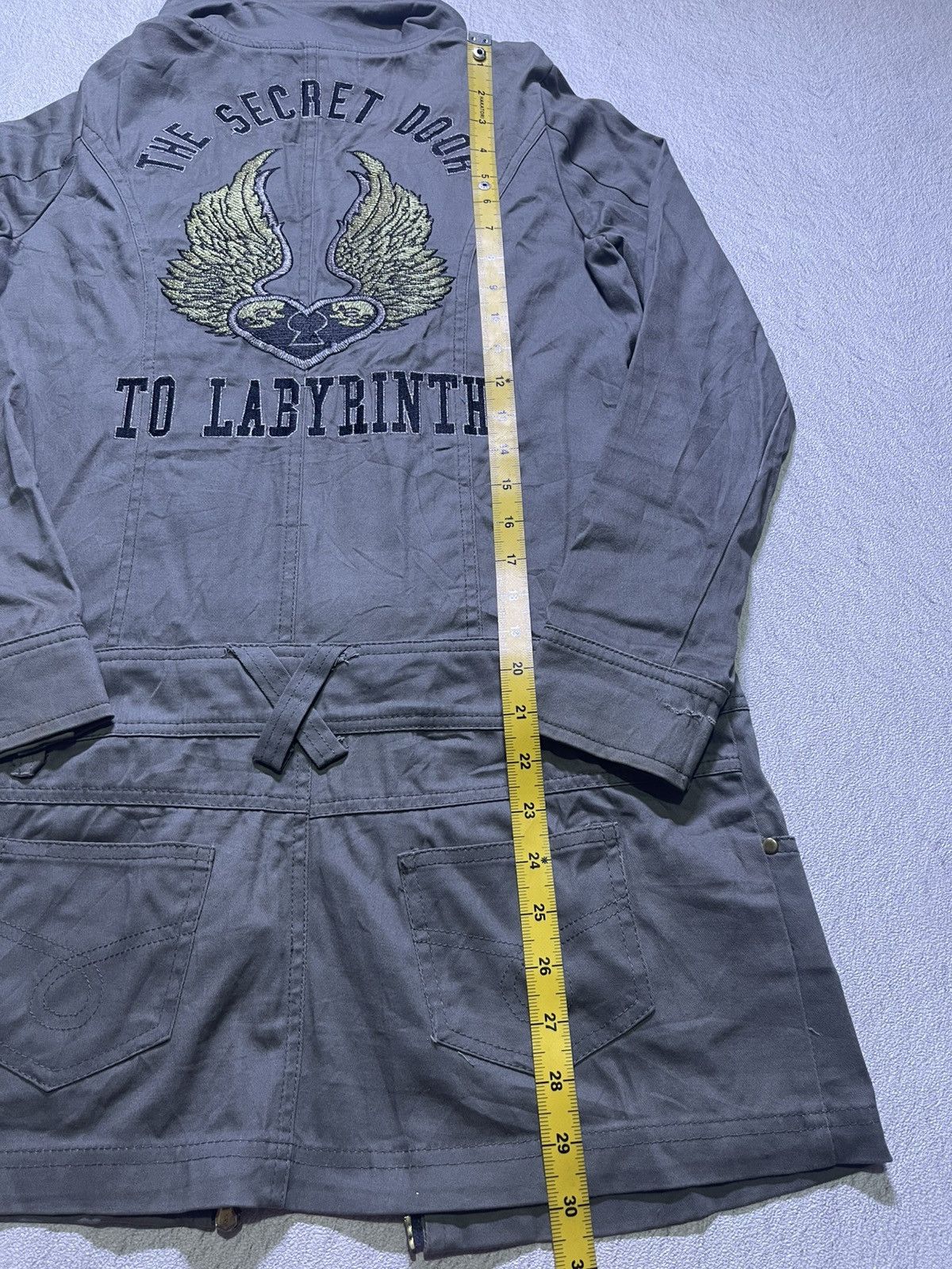 Japanese Brand VINTAGE Y2K THE SECAET DOOR parka jacket Size US S / EU 44-46 / 1 - 12 Thumbnail