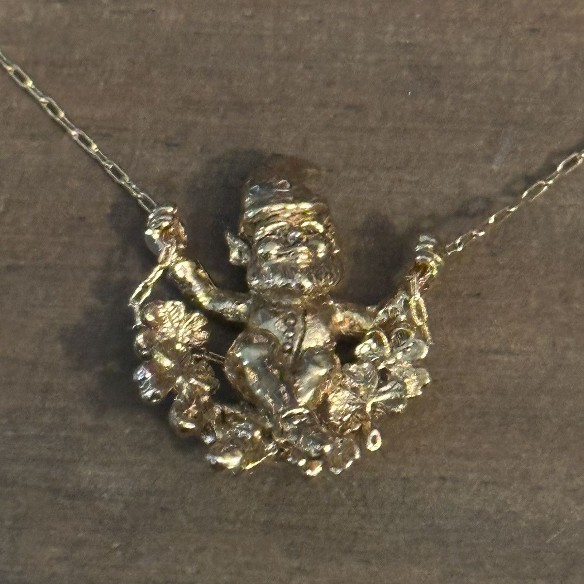 Other × Vintage Franklin Mint Swinging lucky Leprechaun necklace Size ONE SIZE - 3 Thumbnail