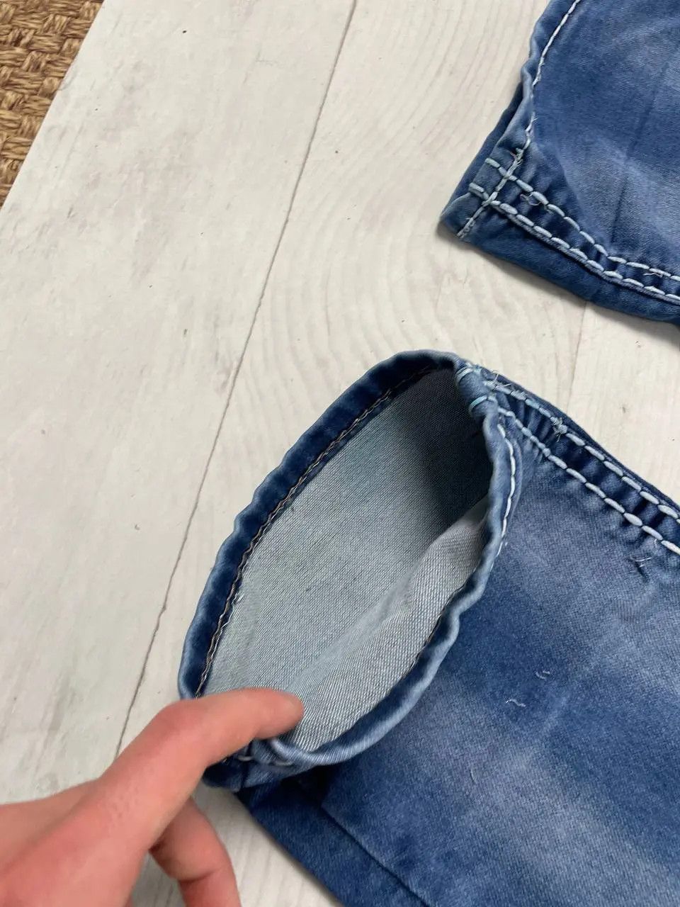 True Religion Vintage True Religion Straight Denim Jeans Japan Y2K Size US 34 / EU 50 - 6 Thumbnail