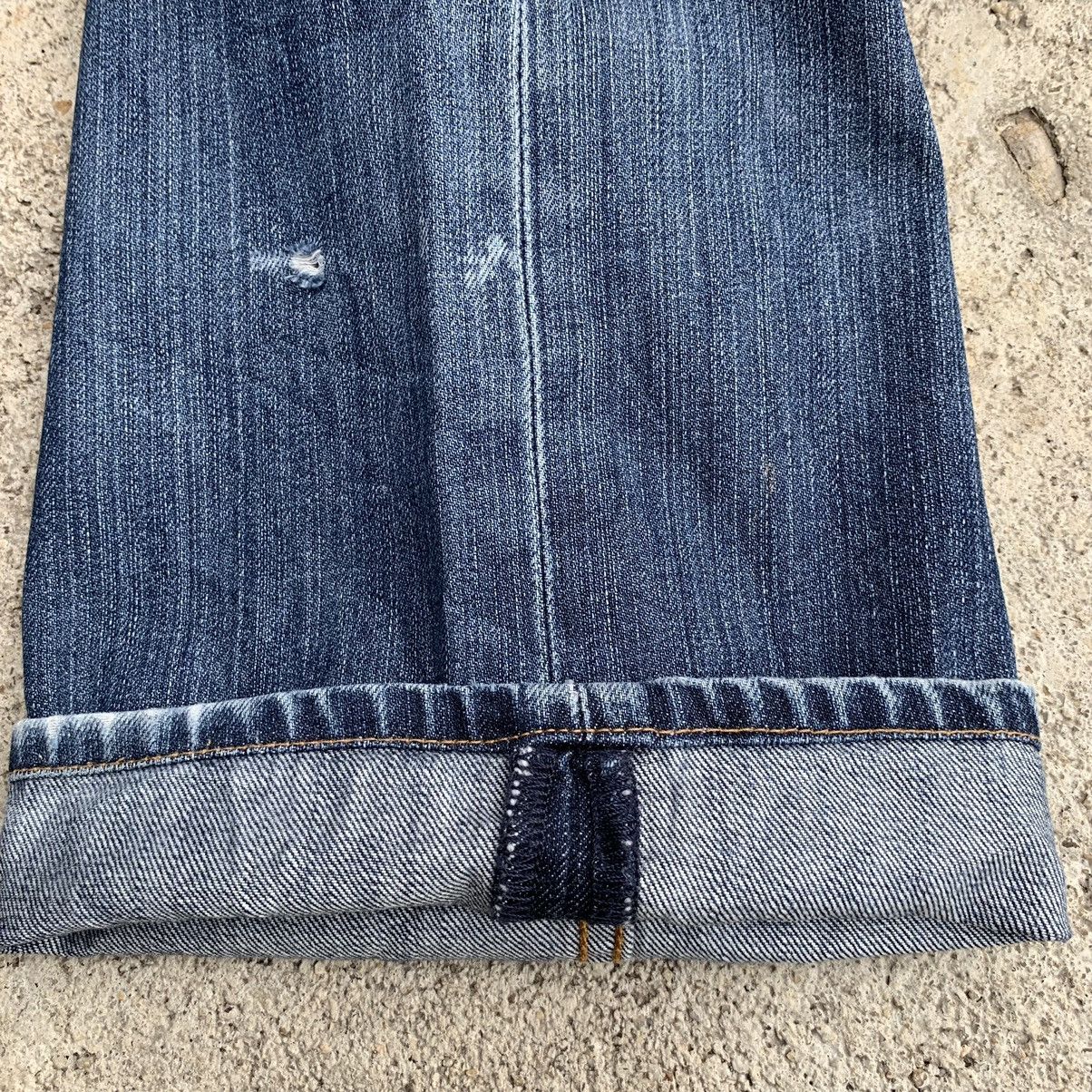 Levi's Levis 503 Straight Washed Distressed Y2K Denim Jeans W31 Size US 31 - 17 Thumbnail