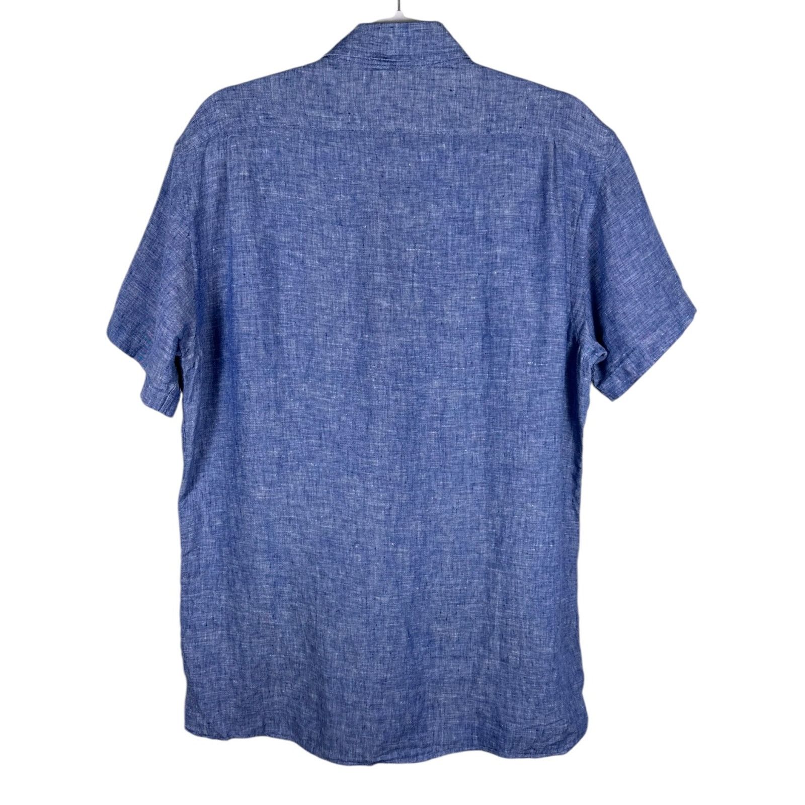 Cremieux Cremieux Men's Large Blue Slim Fit Button-Down Long Sleeve Size US L / EU 52-54 / 3 - 6 Thumbnail