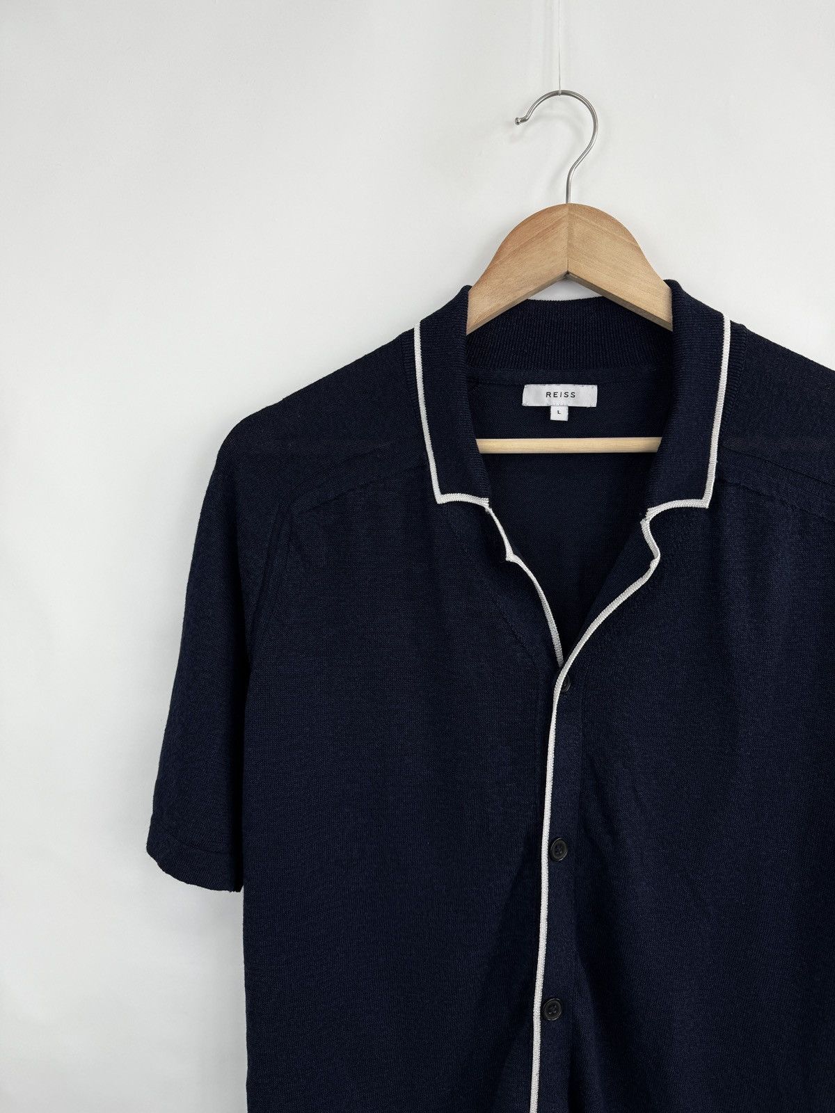 Reiss Reiss Luxury Button Shirt Rare Retro Hype Y2K Size US L / EU 52-54 / 3 - 2 Thumbnail