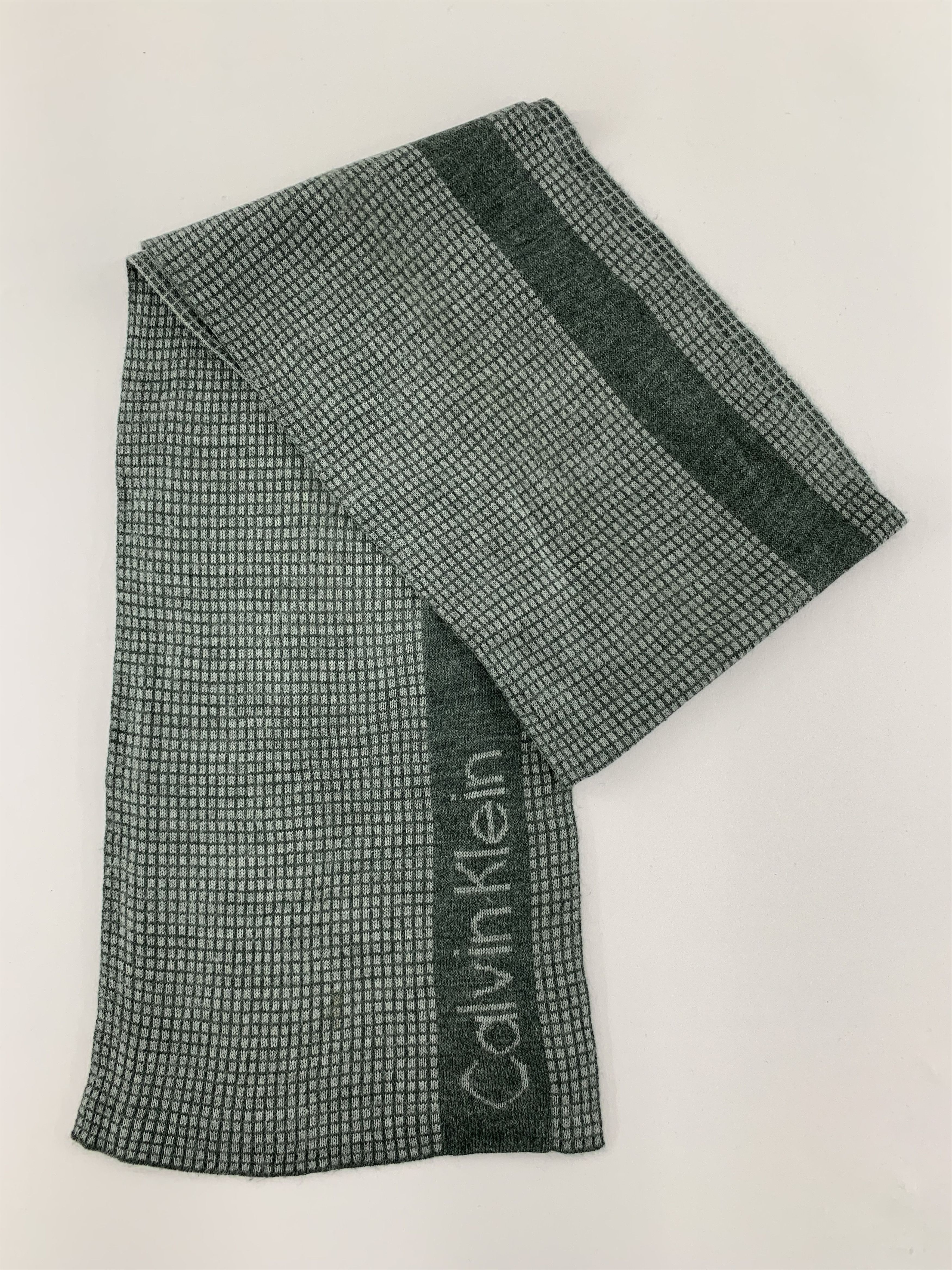 Calvin Klein Calvin Klein Scarf Wool Muffler Neck Wrap BL5156 Size ONE SIZE - 2 Thumbnail