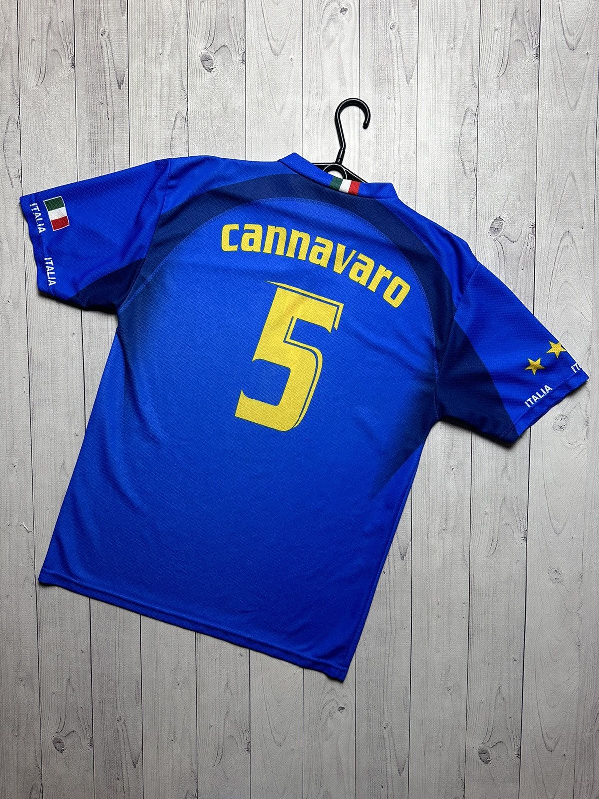 Other Vintage Italy soccer jersey 5 Cannavaro size L Italia Size US L / EU 52-54 / 3 - 1 Thumbnail
