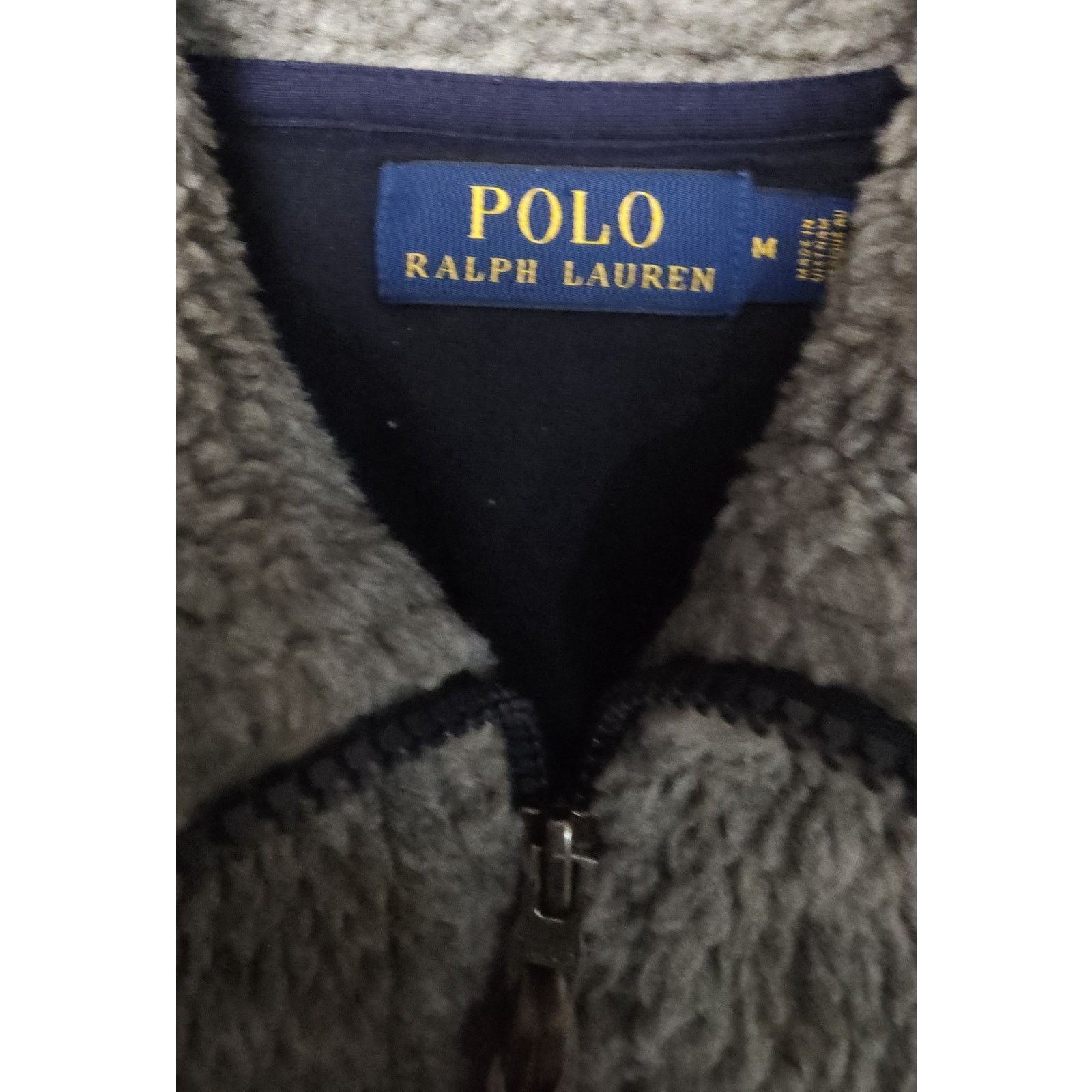Polo Ralph Lauren Polo Ralph Lauren Sherpa Fleece Full Zip Talon Deep Pile M Size US M / EU 48-50 / 2 - 5 Thumbnail