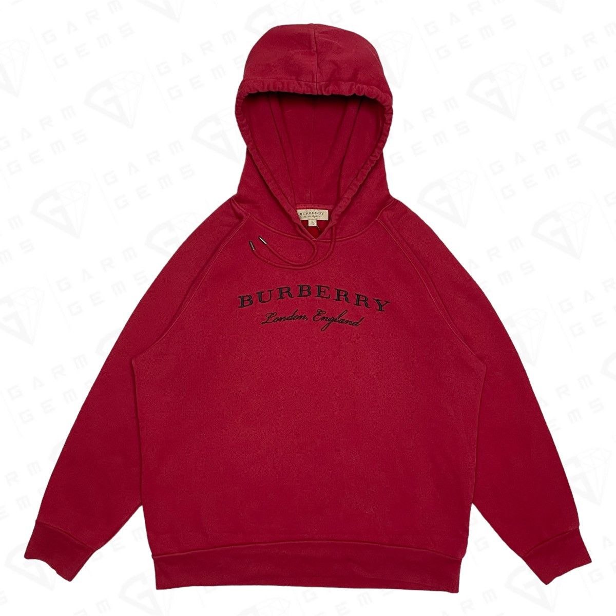 image of Burberry Krayford Embroidered Hoodie, Men's (Size XL)