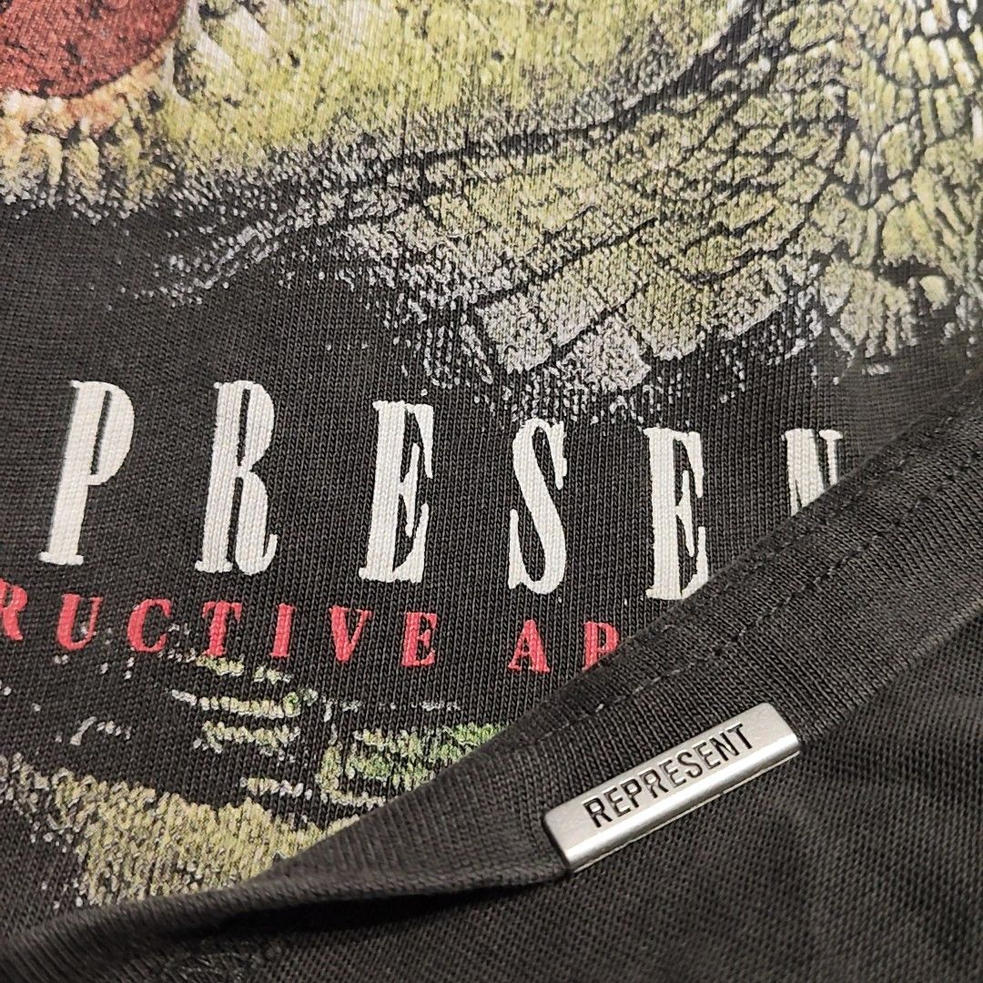 Represent Clo. Destructive apetite print t-shirt Size US S / EU 44-46 / 1 - 12 Thumbnail