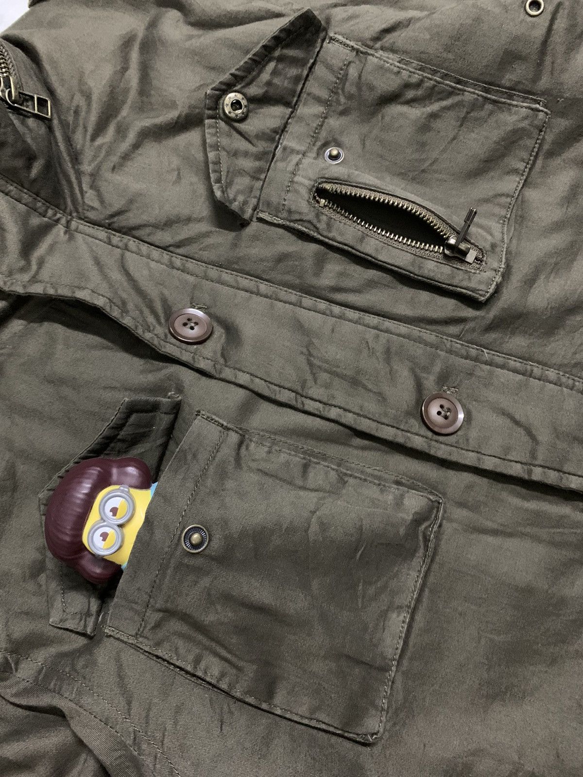 Japanese Brand Vintage Japanese Brand Multi-pockets Military Field Jacket Size US M / EU 48-50 / 2 - 7 Thumbnail
