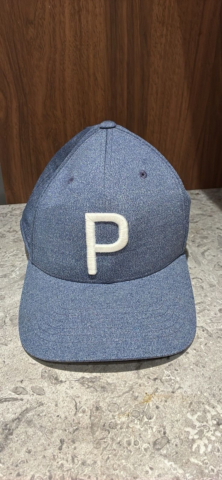 Puma Blue/White “P” Hat / Cap Size ONE SIZE - 1 Thumbnail