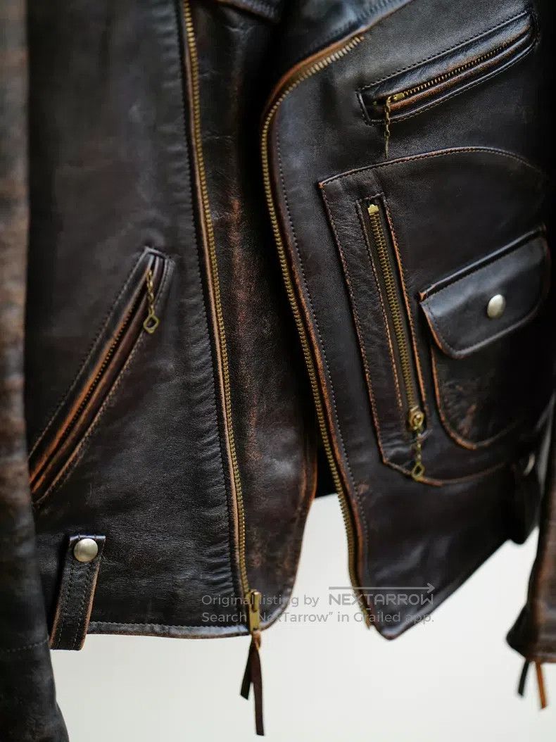 Buco Buco J-24 locomotive leather jacket Size US S / EU 44-46 / 1 - 4 Thumbnail