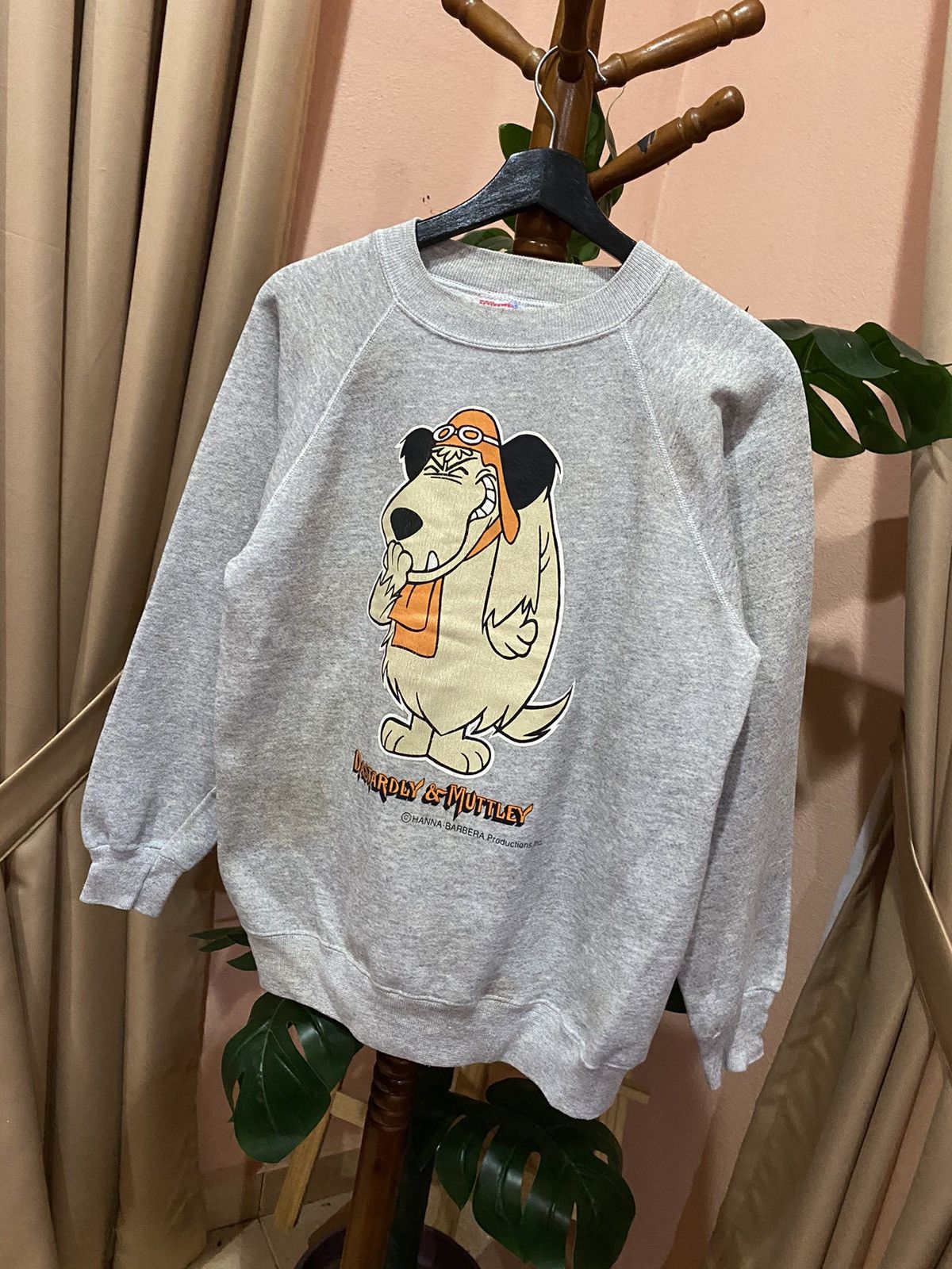 Vintage VINTAGE 90S DASTARDLY & MUTTLEY HANES SWEATSHIRT Size US M / EU 48-50 / 2 - 2 Thumbnail