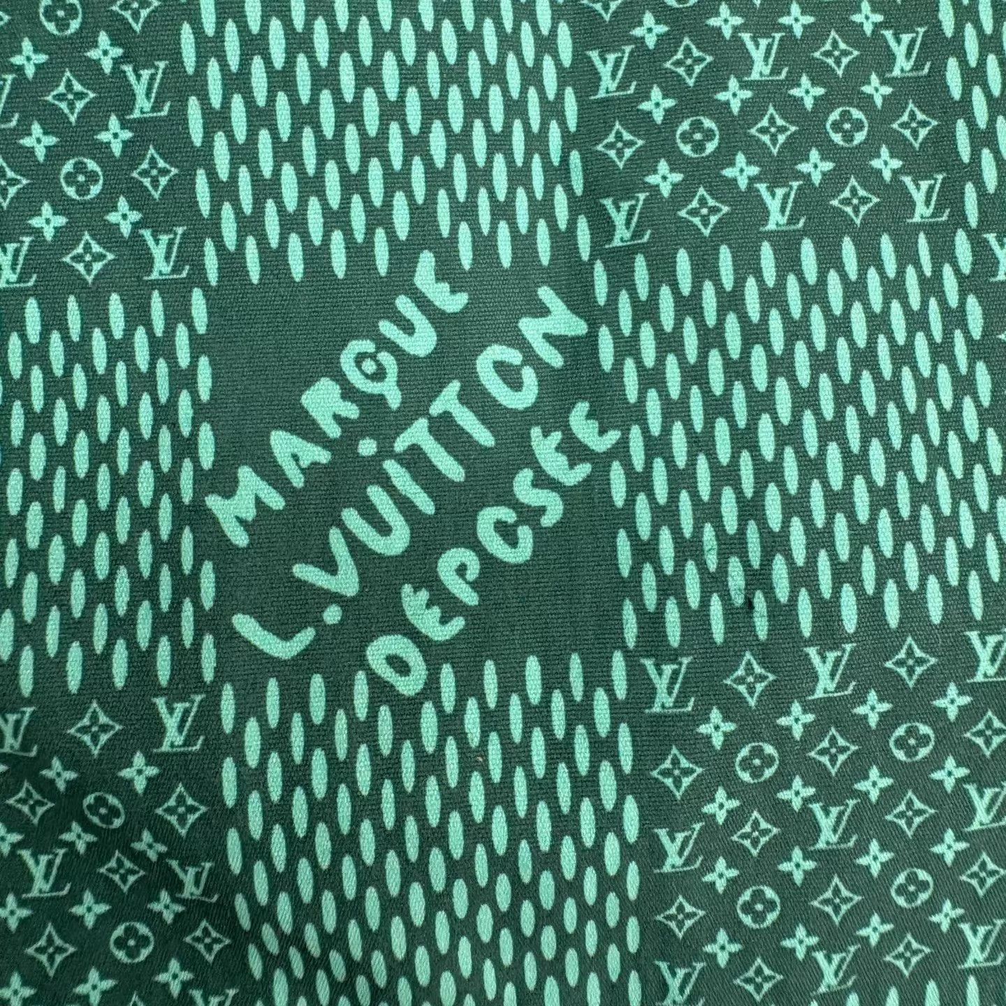Louis Vuitton lv green checkerboard short S NWT Size 26" / US 2 / IT 38 - 3 Thumbnail