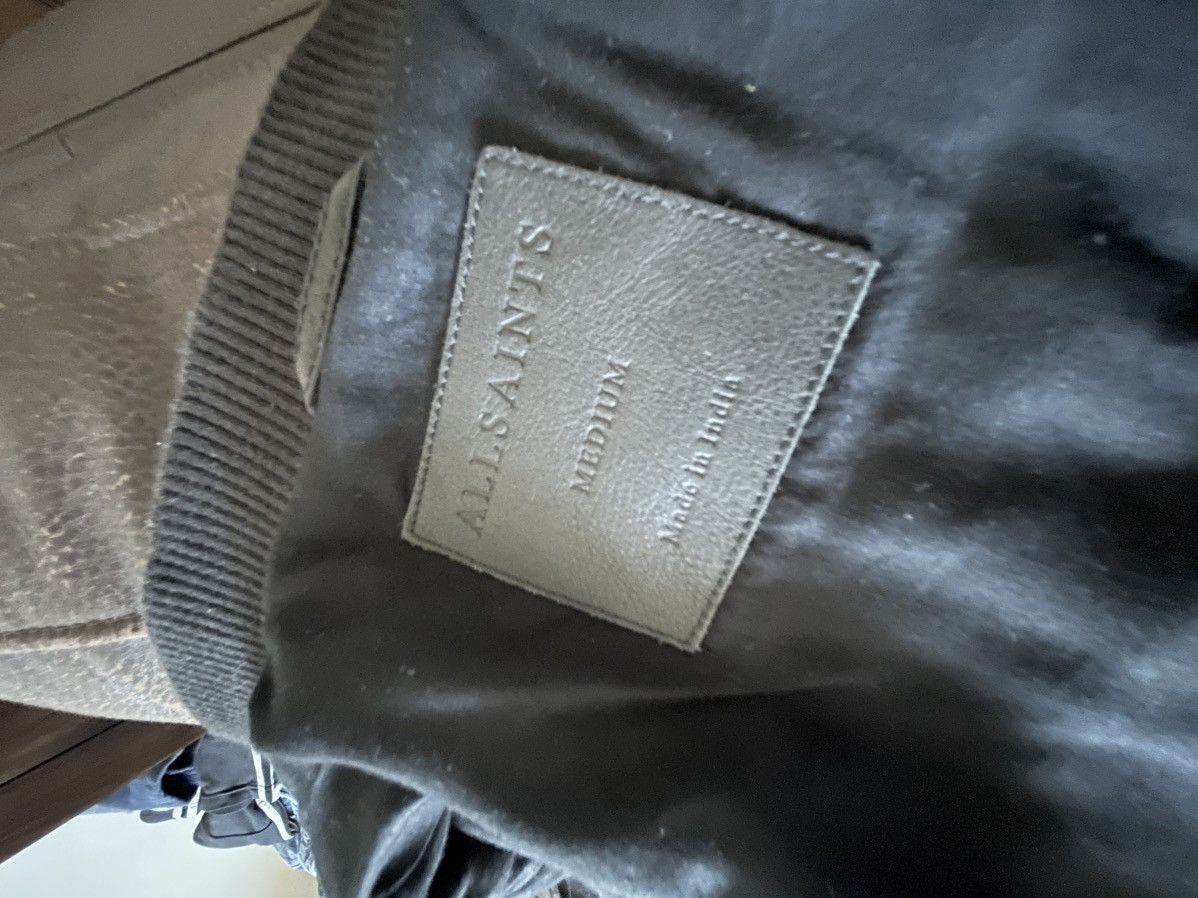 Allsaints Allsaints leather bomber jacket Size US M / EU 48-50 / 2 - 6 Thumbnail