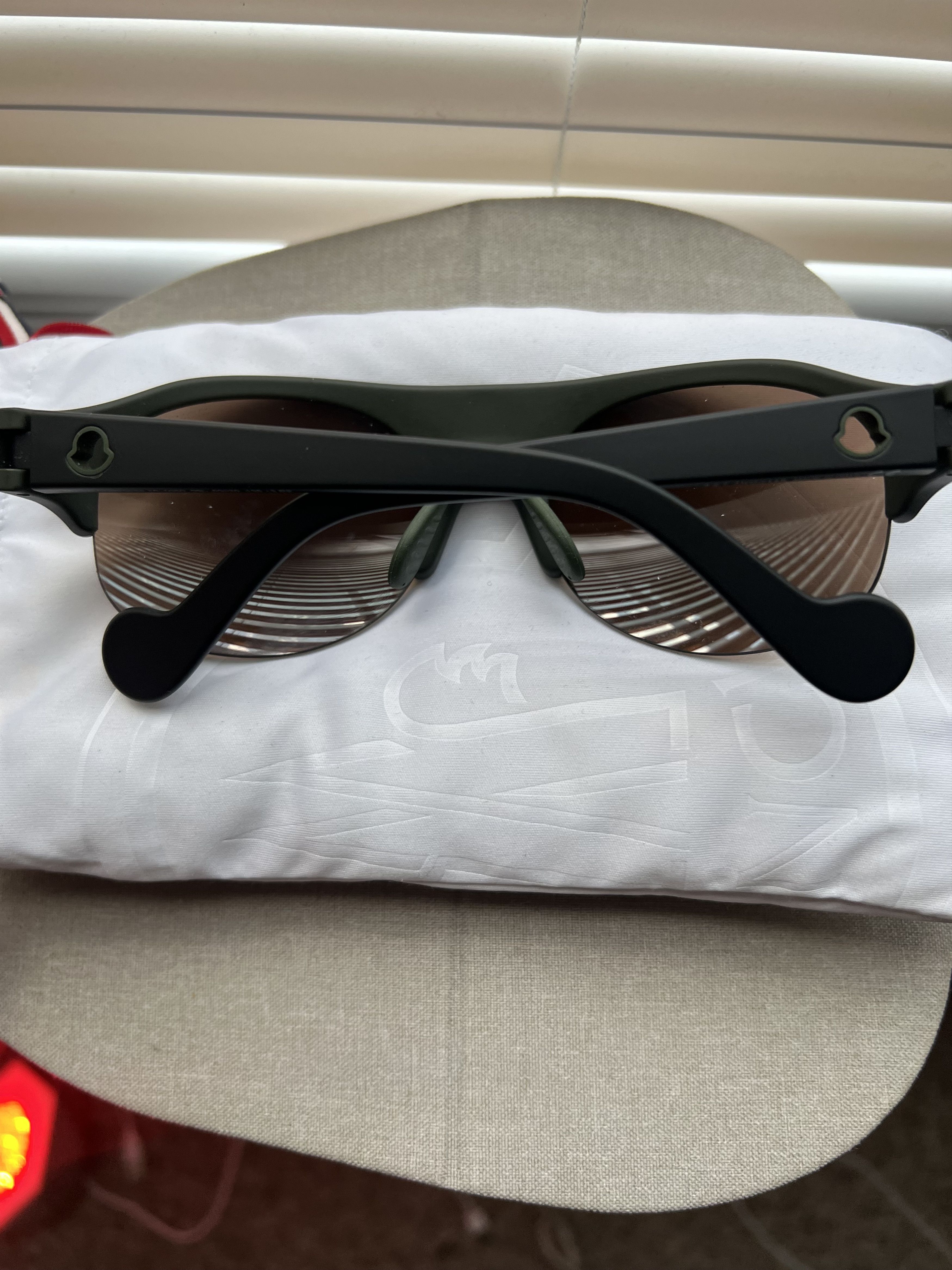 Moncler Moncler Mirrored Roviex Sunglasses Size ONE SIZE - 5 Thumbnail