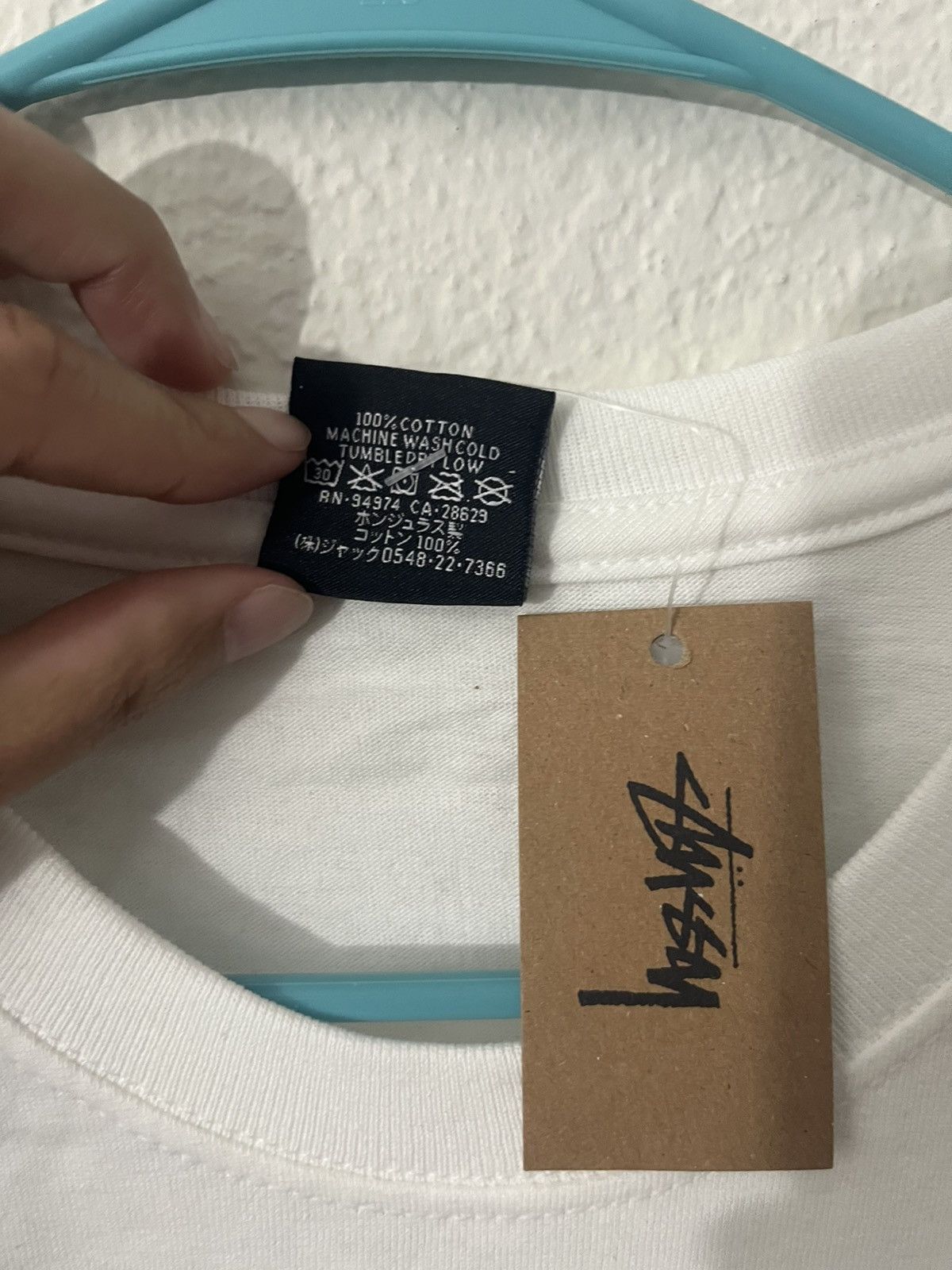 Stussy Stussy Plush Tee 8 Ball Shirt White XL Extra-Large Brand New Size US XL / EU 56 / 4 - 3 Thumbnail