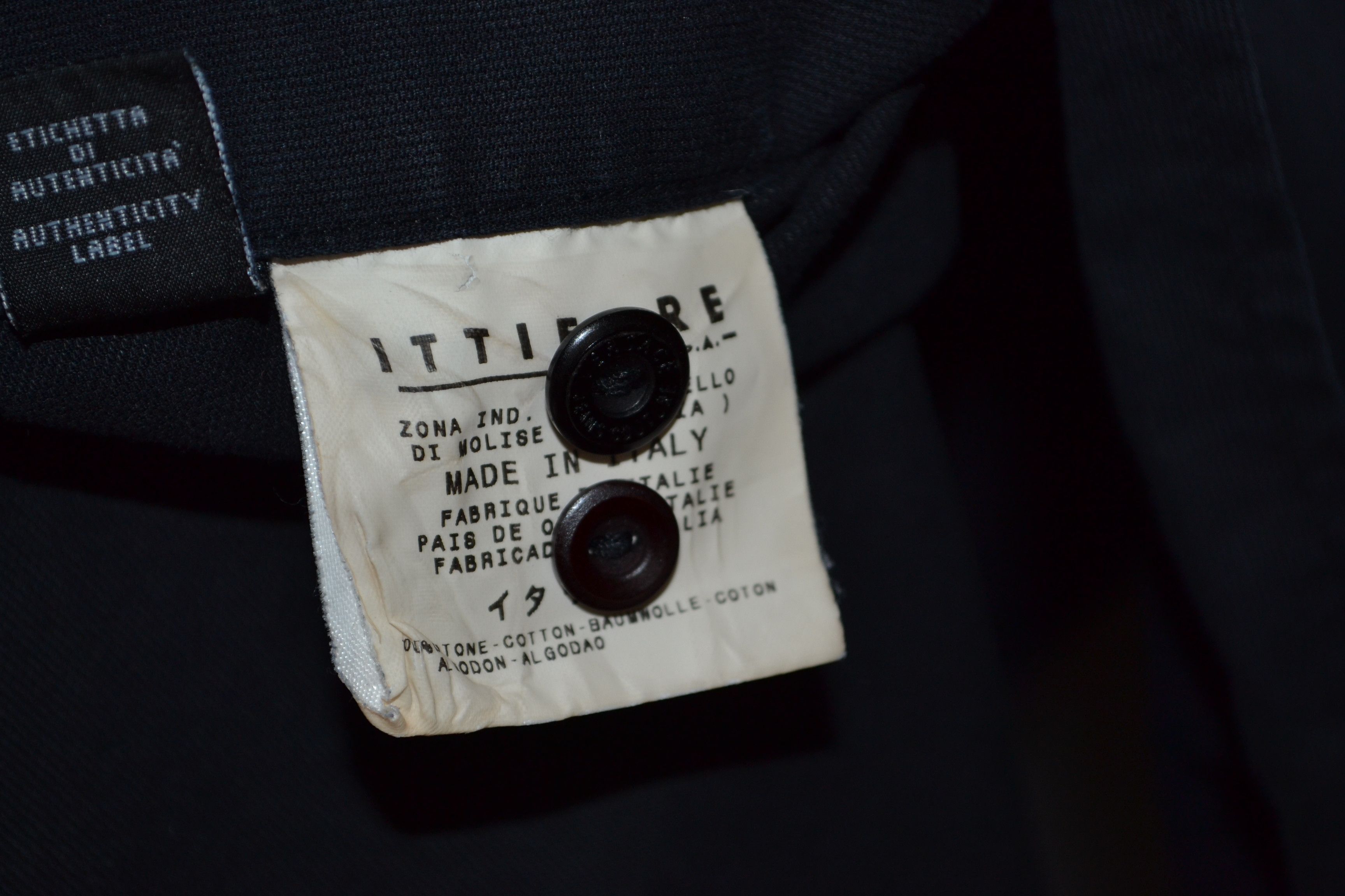 Versace Jeans Couture Versace Jeans Couture M size Black Cotton Shirt Vintage Size US M / EU 48-50 / 2 - 7 Thumbnail