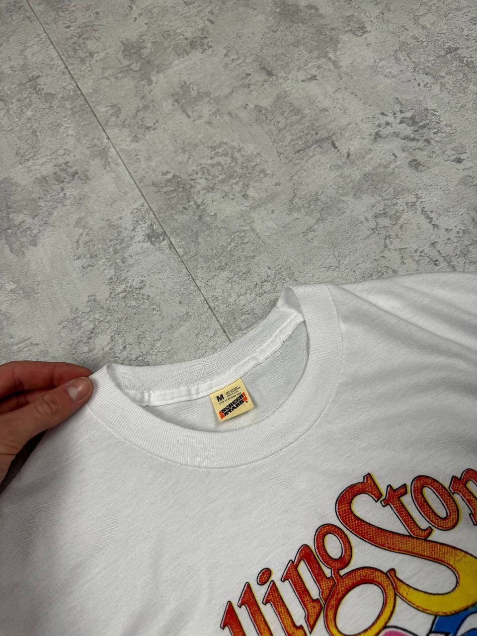 The Rolling Stones Vintage Rolling Stones Steel Wheels Tour 1989 T-Shirt Size M Size US M / EU 48-50 / 2 - 6 Thumbnail