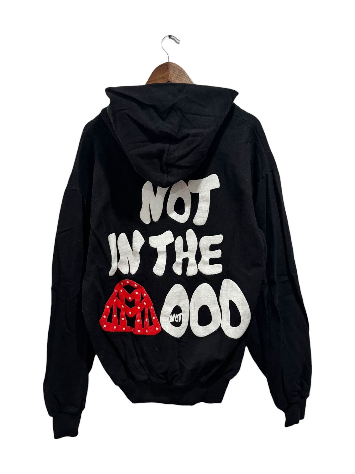 Just Don Just Don x Mood Swings I Love Chi Hoodie Black Red Size US M / EU 48-50 / 2 - 3 Thumbnail