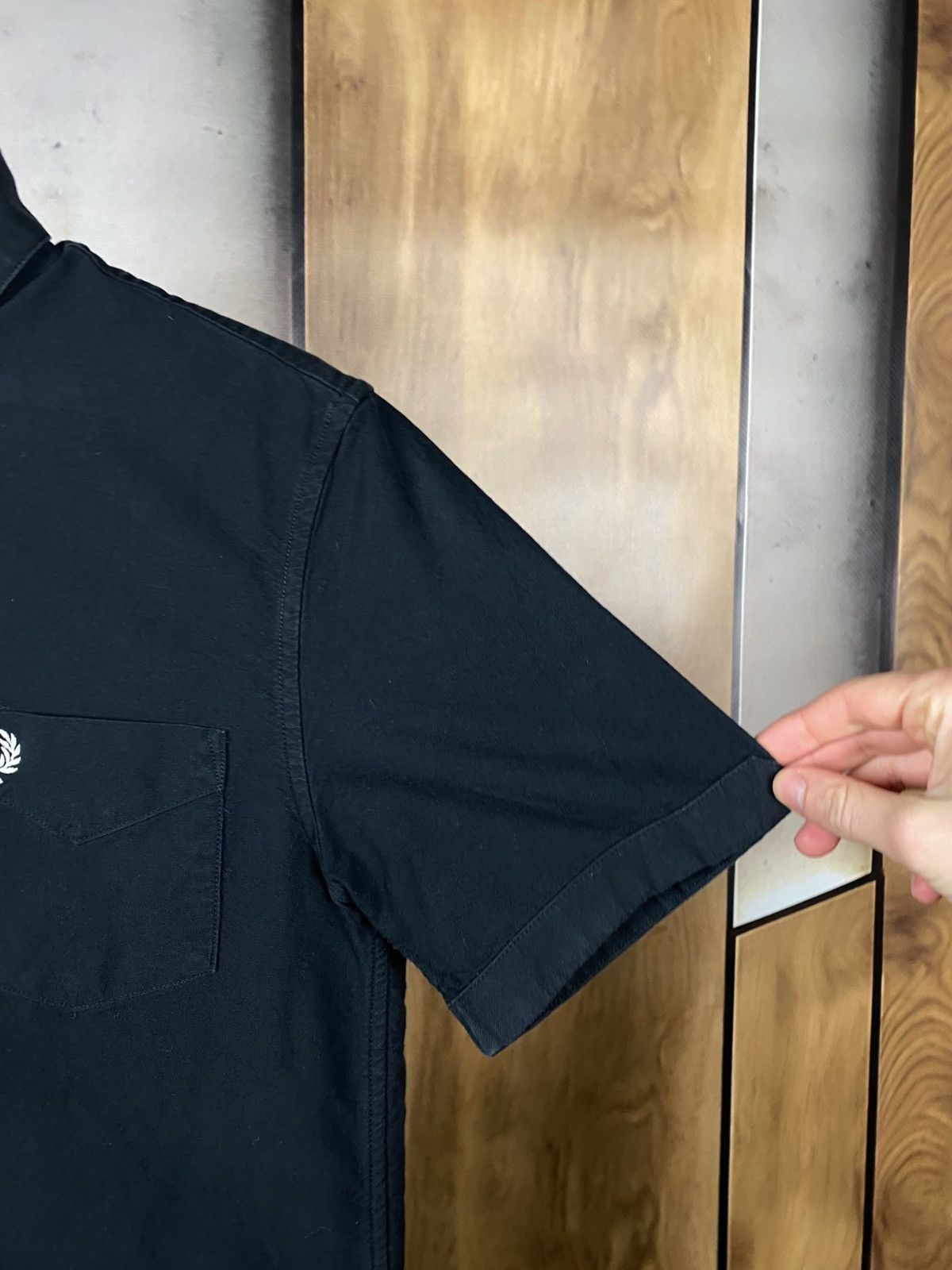 Fred Perry 🍃Shirt Short Sleeve Fred Perry Black Size XS🍃 Size US XS / EU 42 / 0 - 5 Thumbnail