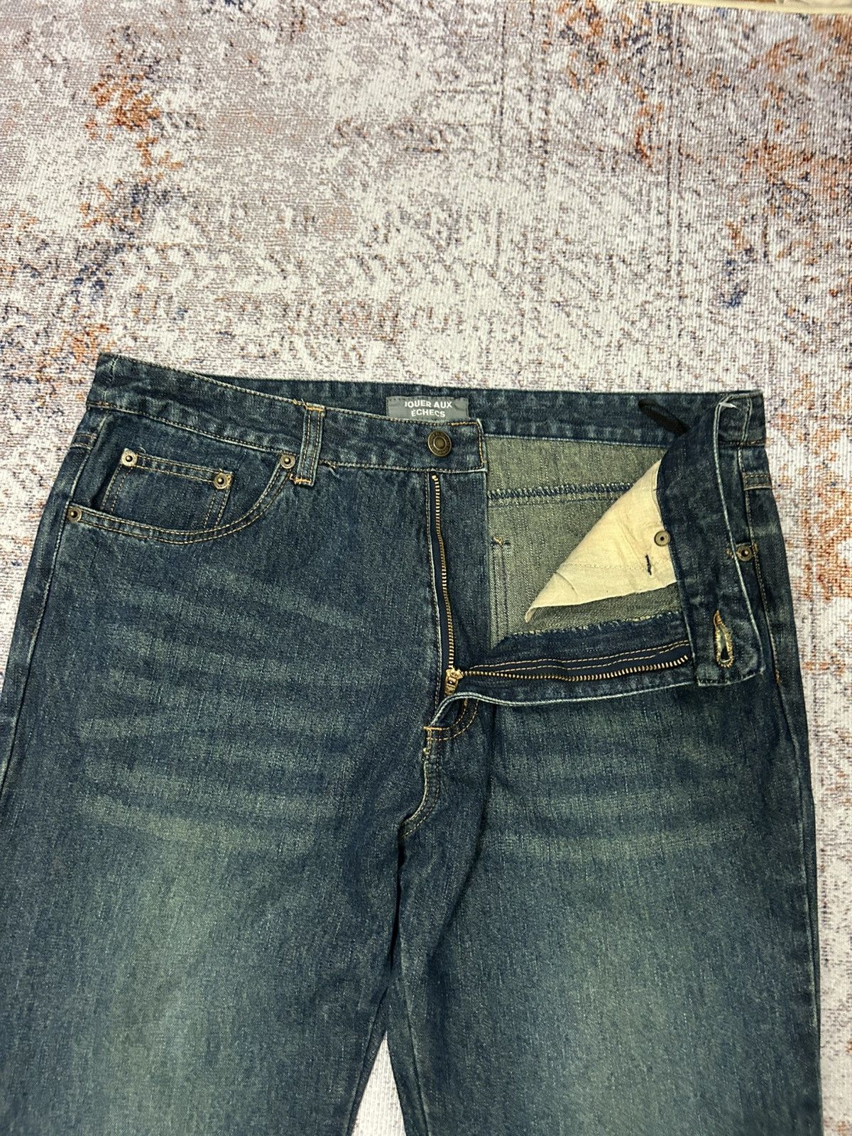 If Six Was Nine Jouer Aux Echecs Flared Bell Buttom Jeans Size US 32 / EU 48 - 11 Thumbnail