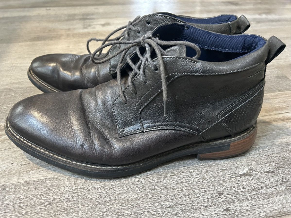 Steve Madden Steve Madden Leather P-Tunder Chukka Shoes Black Brown Sz 9 Size US 9 / EU 42 - 7 Thumbnail