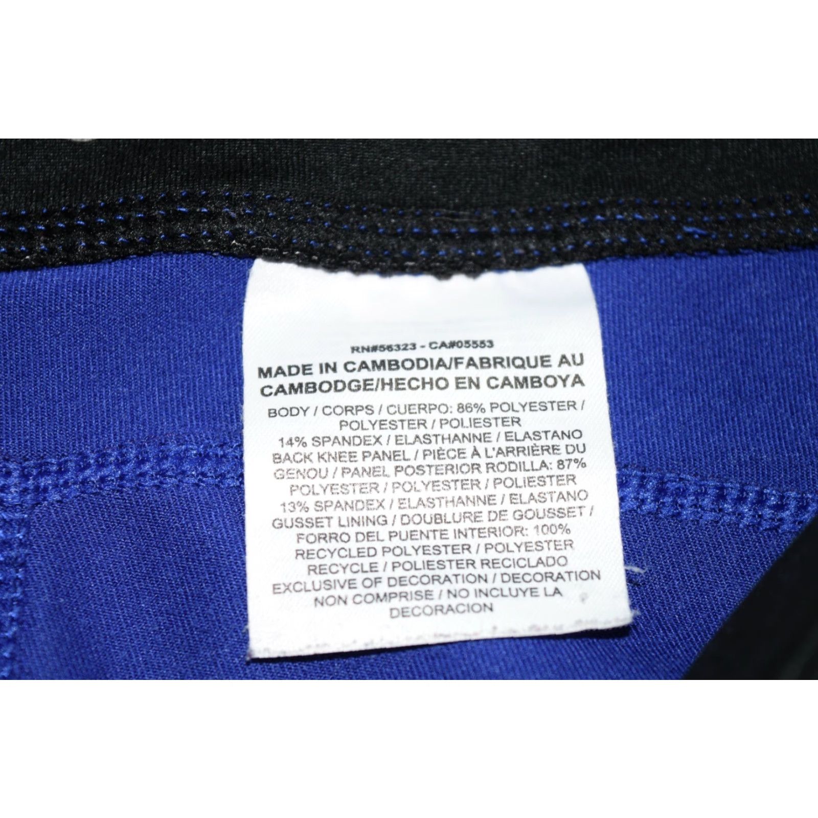 Nike NIKE Dri-FIT Epic Run Crop Tight Pants Running Athleisure Women's M Purple Cropped Inseam 22 Pockets Size 32" / US 10 / IT 46 - 6 Thumbnail