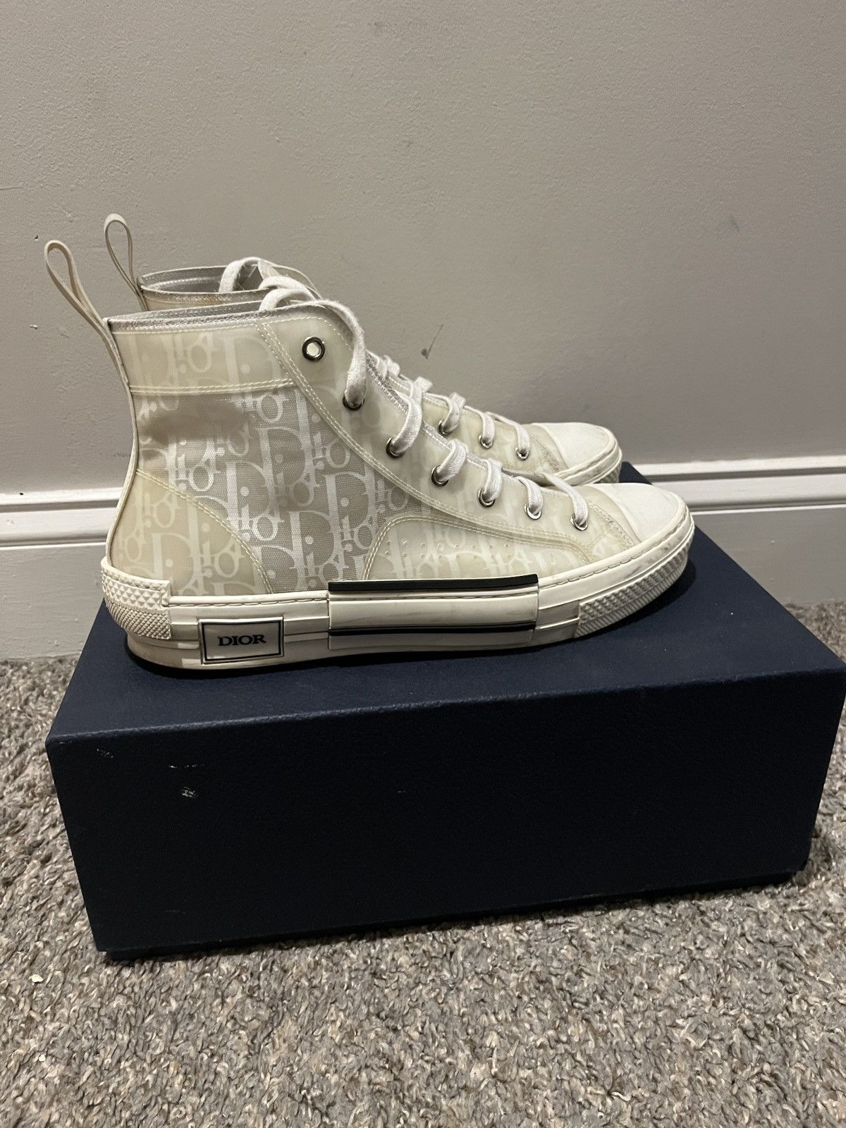 Dior Dior B23 Hightop Sneakers Grailed