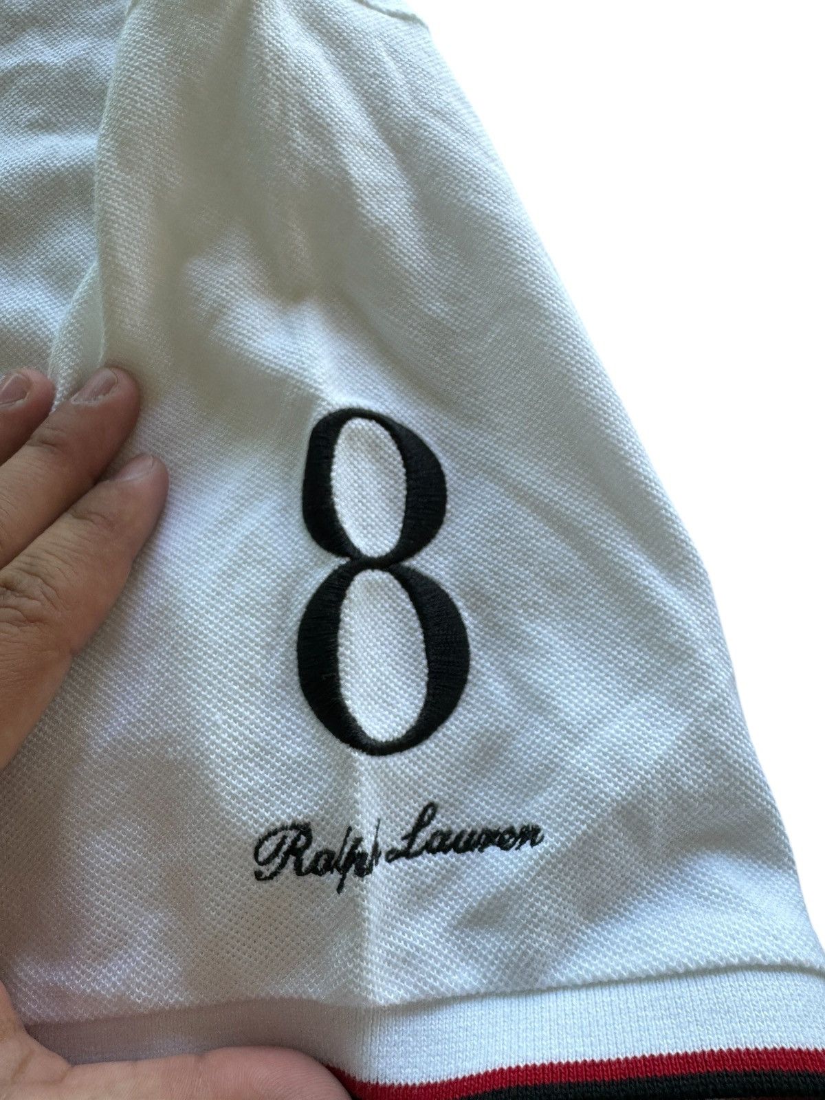 Polo Ralph Lauren Dragon Embroidered Polo Ralph Lauren Custom Fit Polo Size US XXL / EU 58 / 5 - 7 Thumbnail
