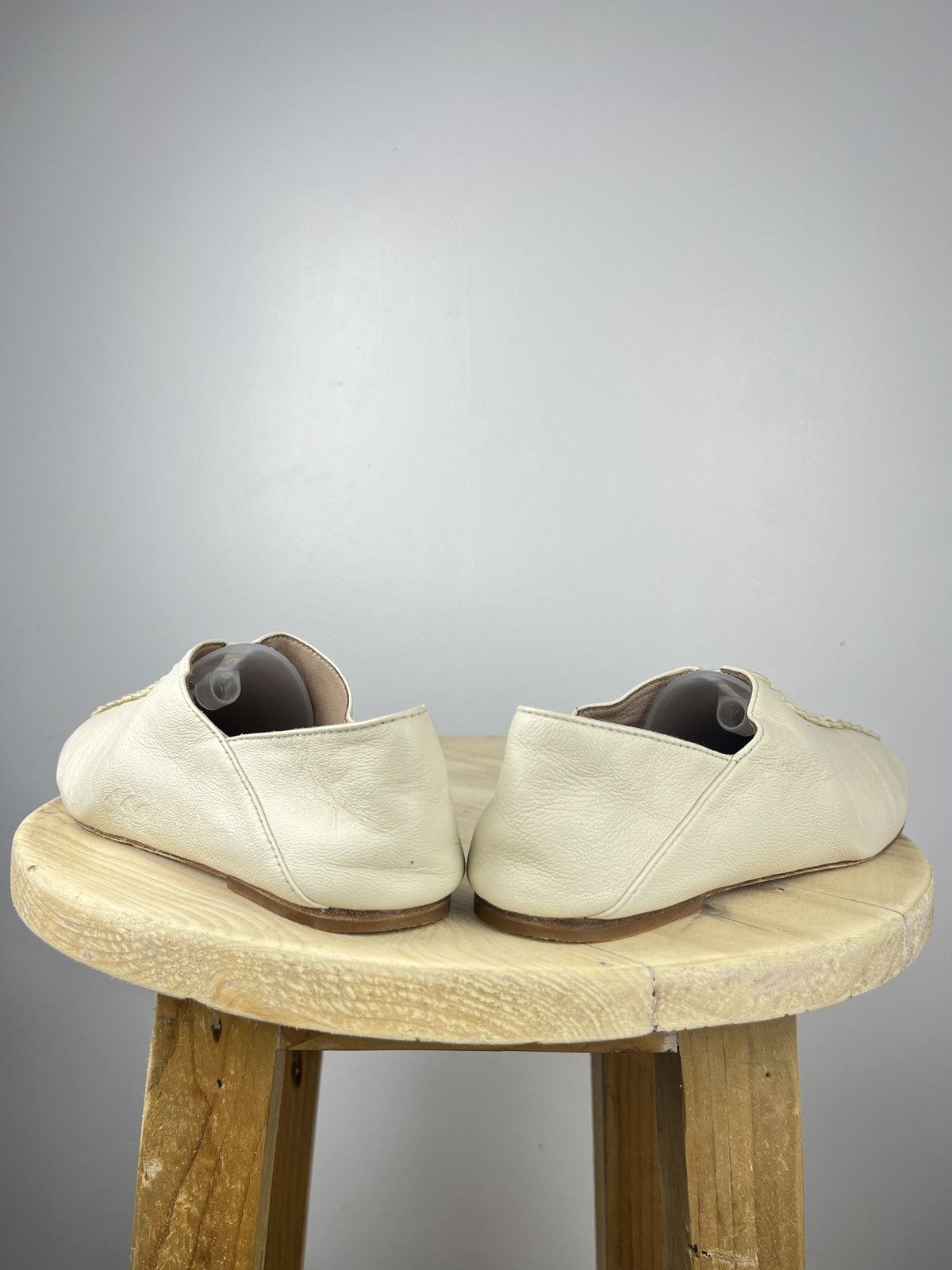 Hereu Woven Squared Toe Ballet Flats Size US 6 / IT 36 - 4 Thumbnail