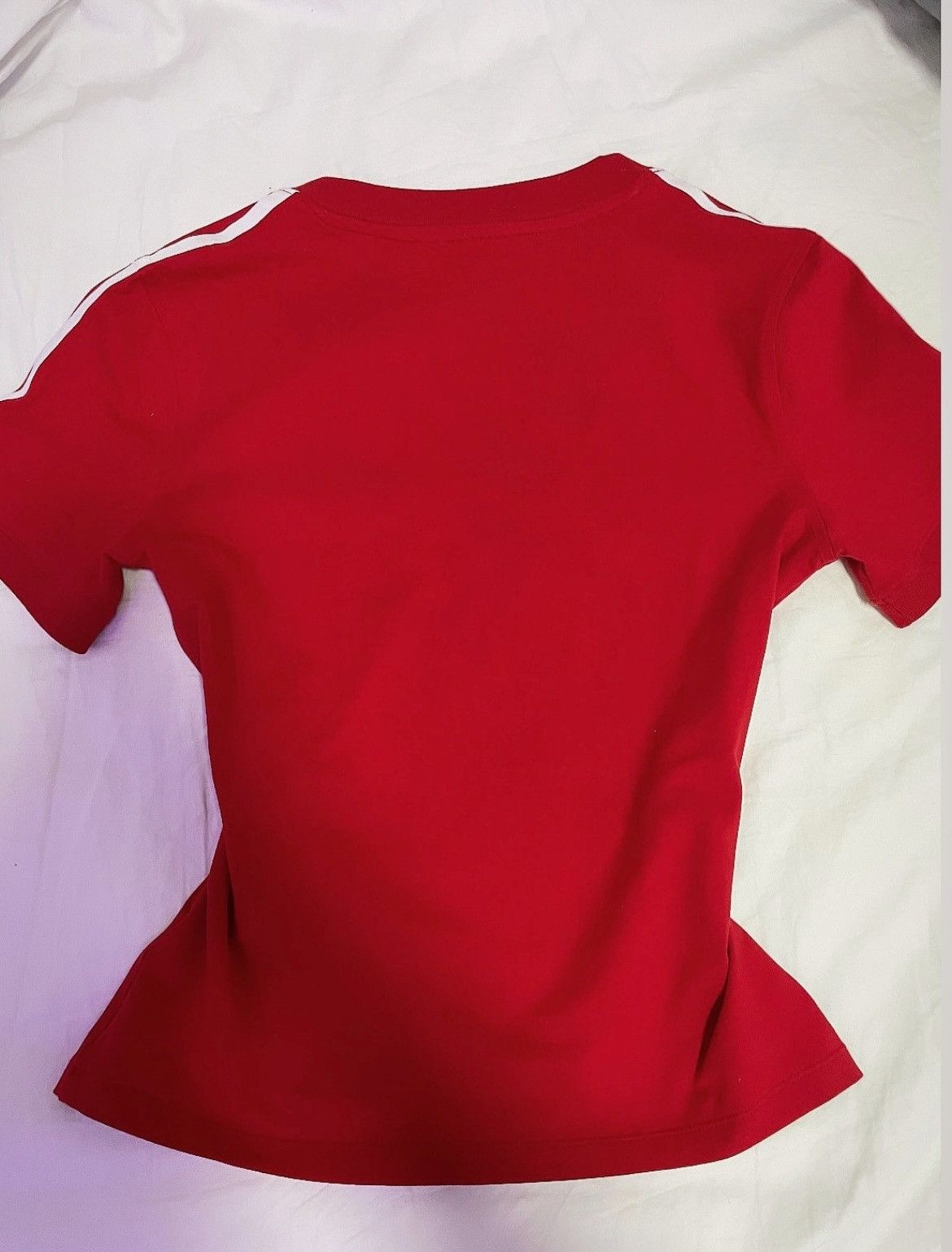Adidas ADIDAS ORIGINALS SLIM TEE Size S / US 4 / IT 40 - 3 Thumbnail