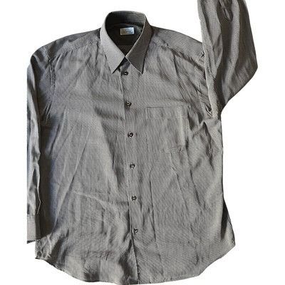 Brioni BRIONI Shirt size Large 15 French Cuff Dress Long Sleeve Bla Size US L / EU 52-54 / 3 - 1 Thumbnail