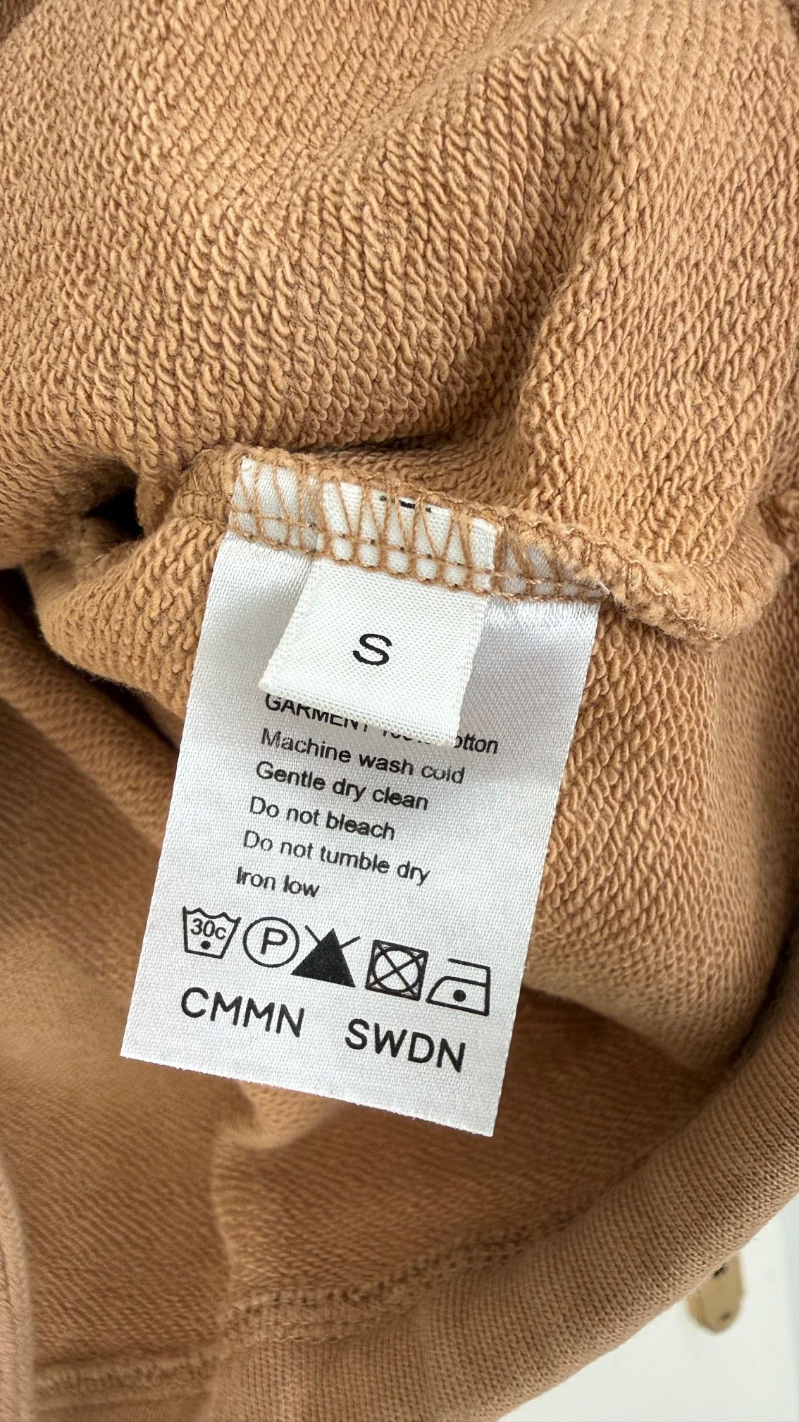 CMMN SWDN Cmmn Swdn Nathaniel Jersey boxy sweatshirt sand size S Size US S / EU 44-46 / 1 - 2 Thumbnail