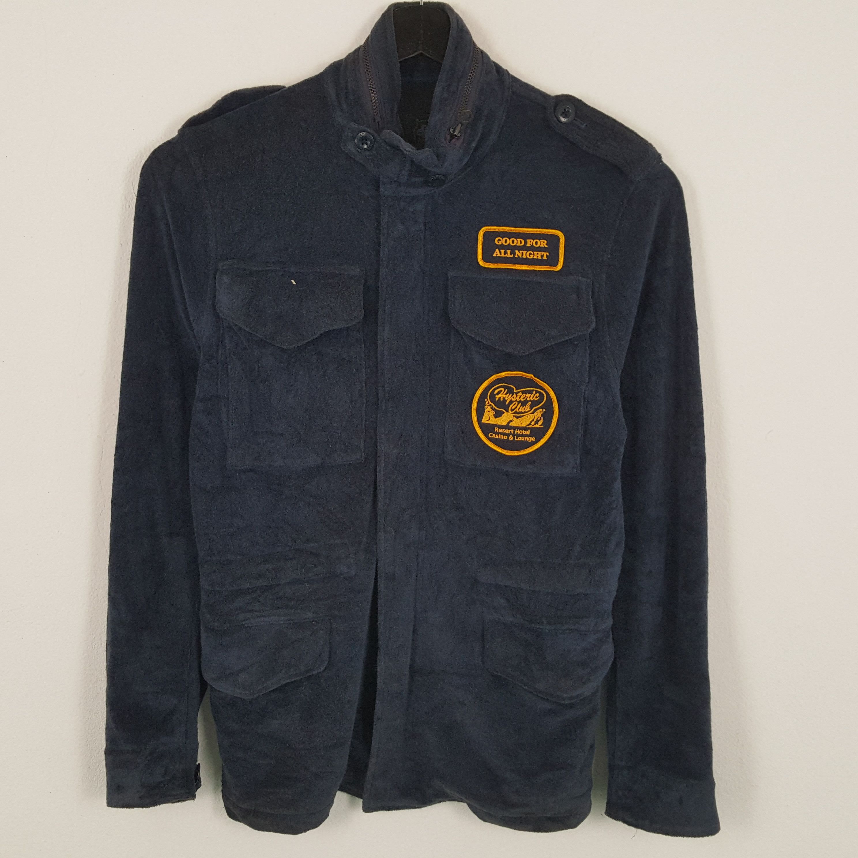 Hysteric Glamour HYSTERIC GLAMOUR Japanese Brand Custom Art Velvet Jacket Size US S / EU 44-46 / 1 - 3 Thumbnail