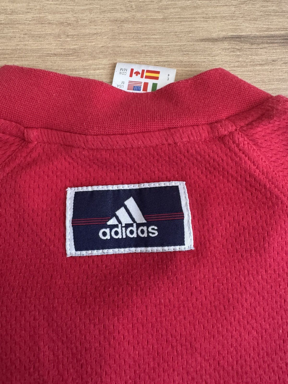 Adidas Vintage Adidas T-shirt 90s Three Stripes Men’s XL Blue Red Size US XL / EU 56 / 4 - 9 Thumbnail