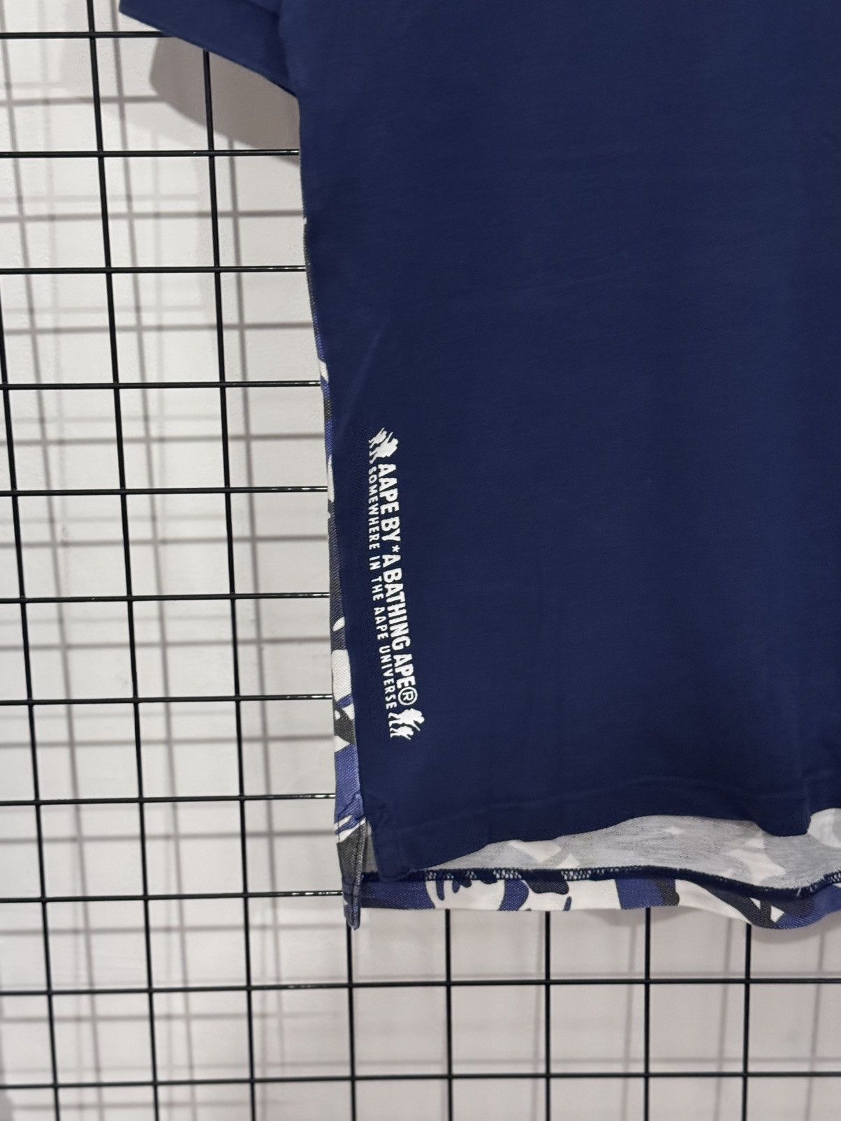 Aape polo shirt is from the brand AAPE BY A BATHING APE. Size US M / EU 48-50 / 2 - 3 Thumbnail