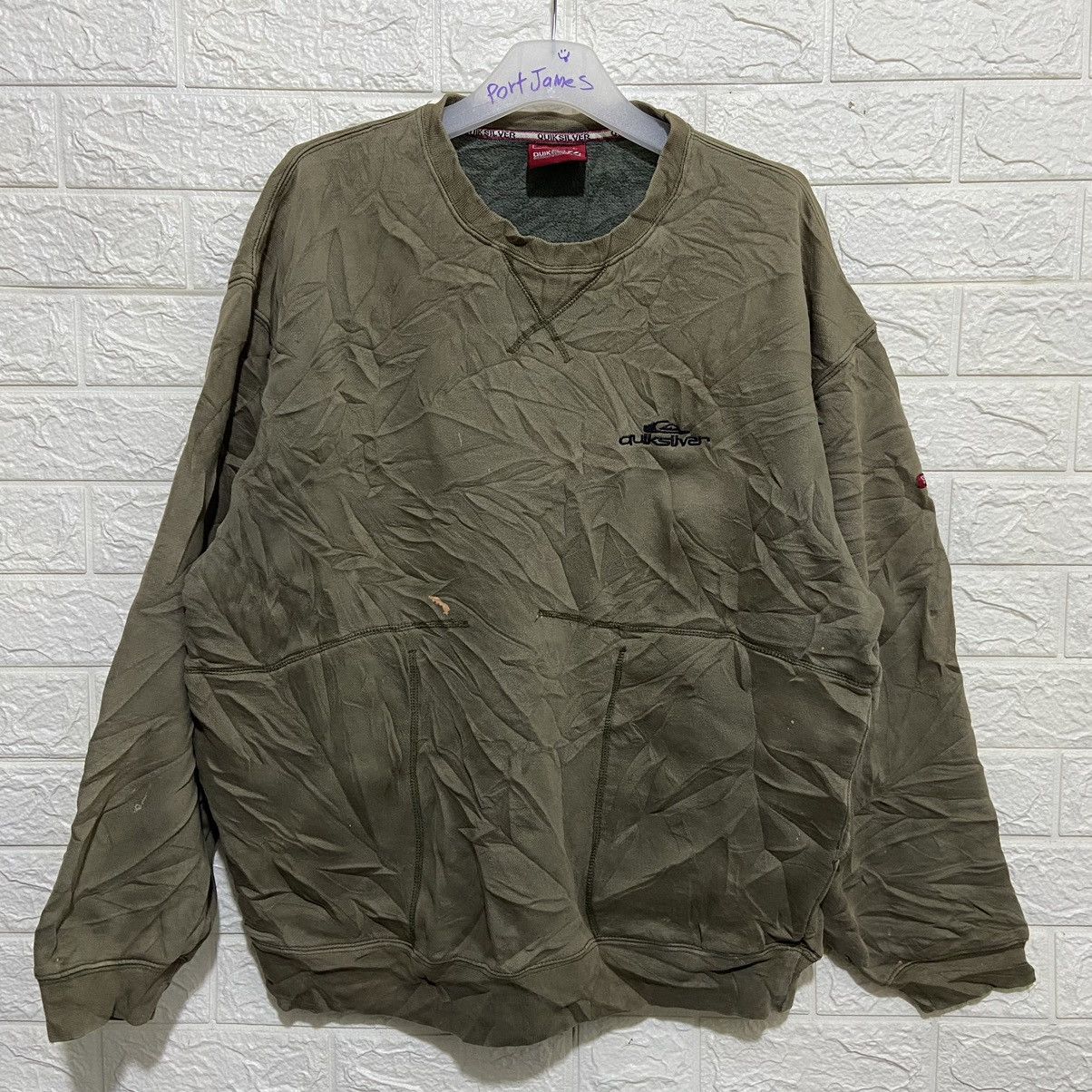 Quiksilver Faded Quicksilver SpellOut BigLogo Size US L / EU 52-54 / 3 - 2 Thumbnail