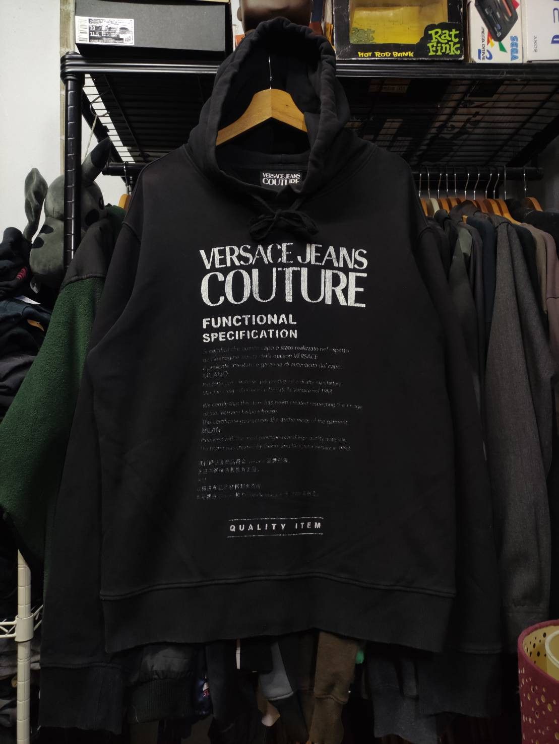 Versace Jeans Couture Vtg Versace Jeans Couture " Functional Specification " Size US XL / EU 56 / 4 - 2 Thumbnail