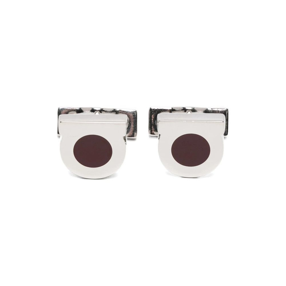Salvatore Ferragamo Ferragamo SILVER Cufflinks Size ONE SIZE - 1 Thumbnail